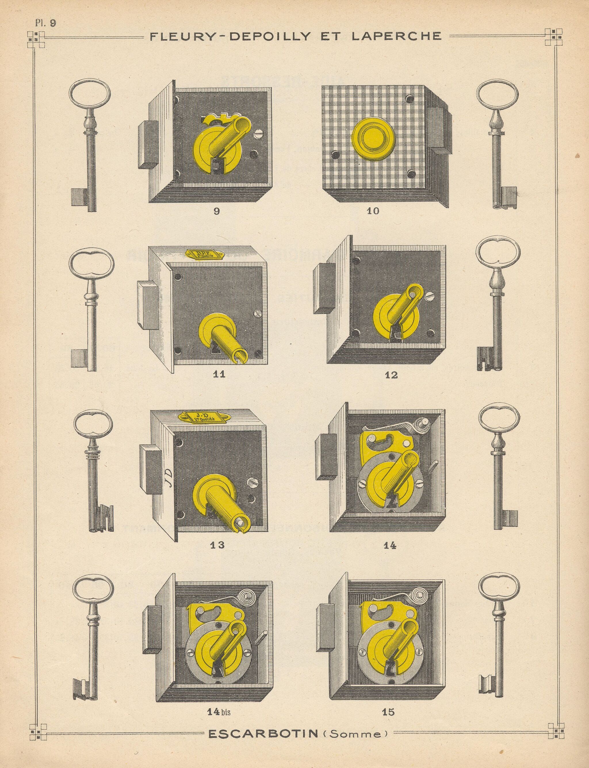 Catalog of locks, keys and other accessories, Early 20th century - Images, Books, Old photo, Design, Locks, Keys, Catalog, Price-list, Longpost