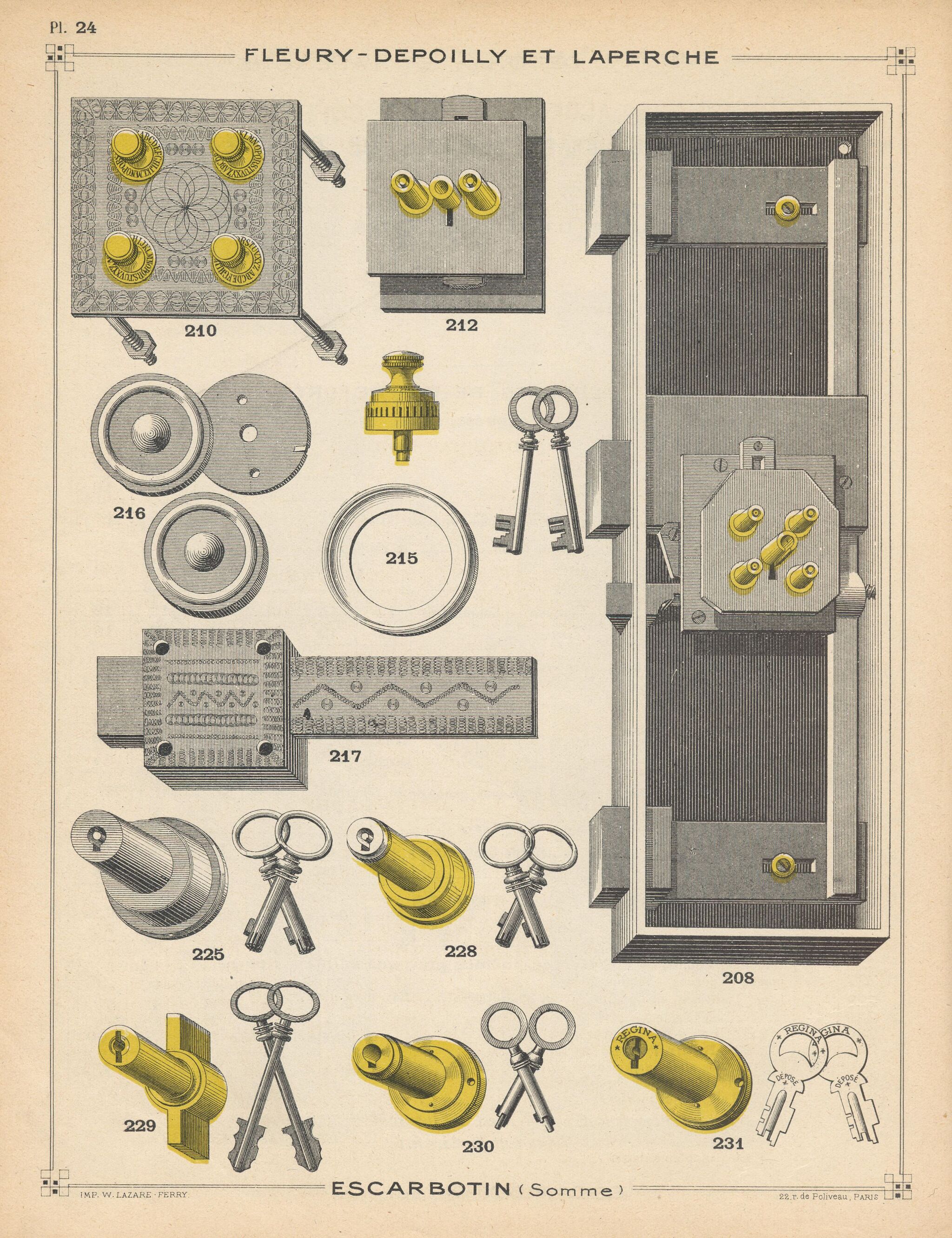 Catalog of locks, keys and other accessories, Early 20th century - Images, Books, Old photo, Design, Locks, Keys, Catalog, Price-list, Longpost