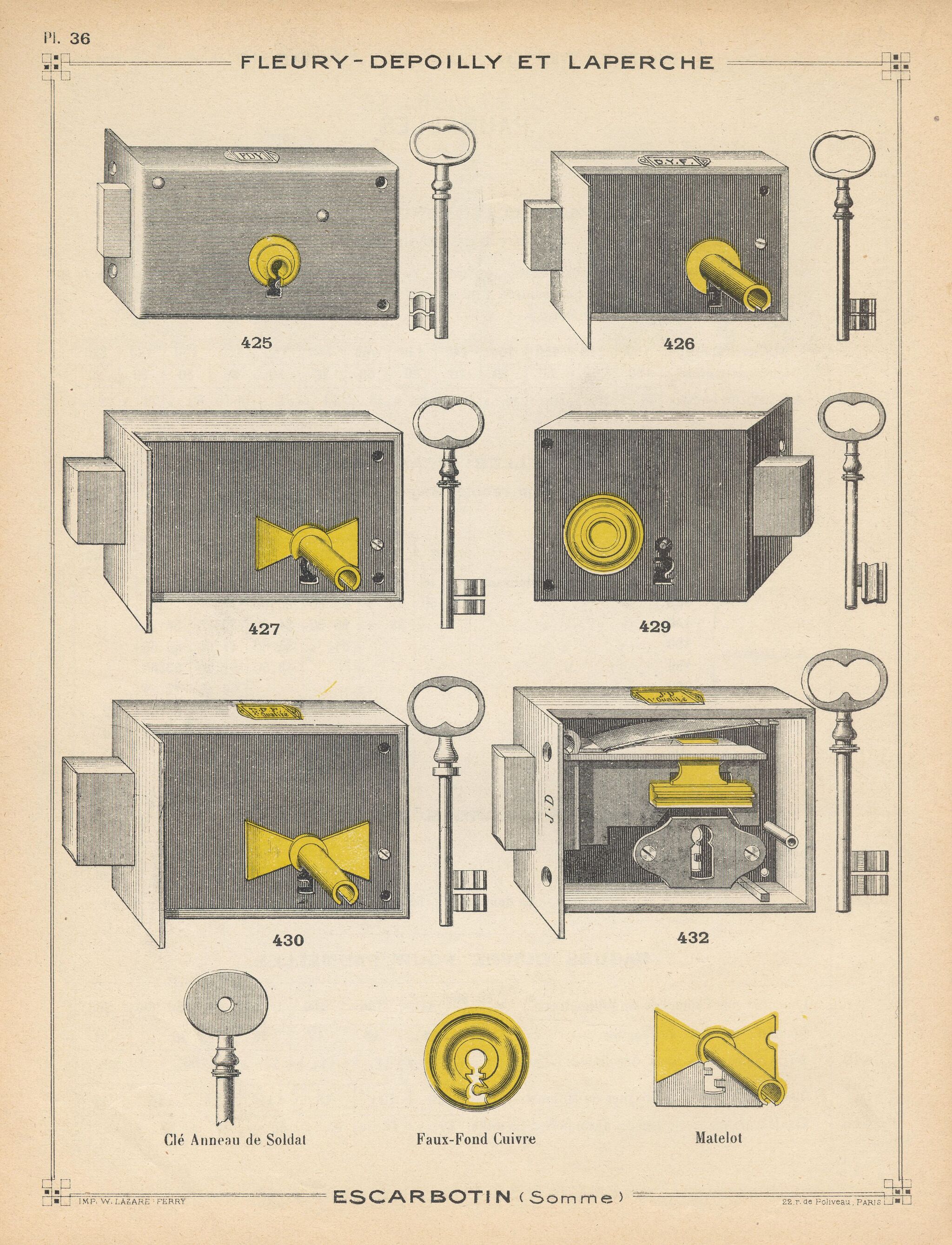 Catalog of locks, keys and other accessories, Early 20th century - Images, Books, Old photo, Design, Locks, Keys, Catalog, Price-list, Longpost