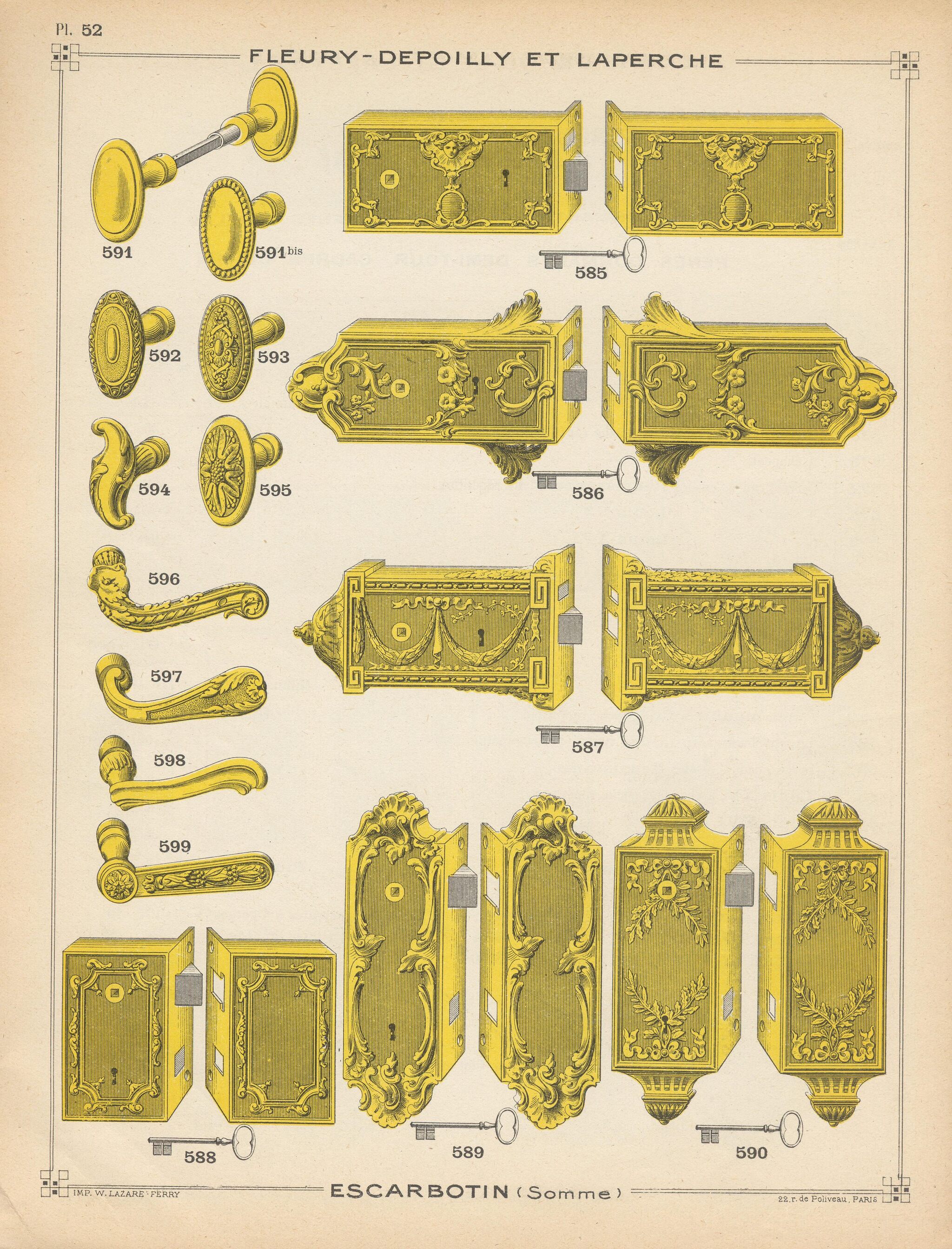 Catalog of locks, keys and other accessories, Early 20th century - Images, Books, Old photo, Design, Locks, Keys, Catalog, Price-list, Longpost