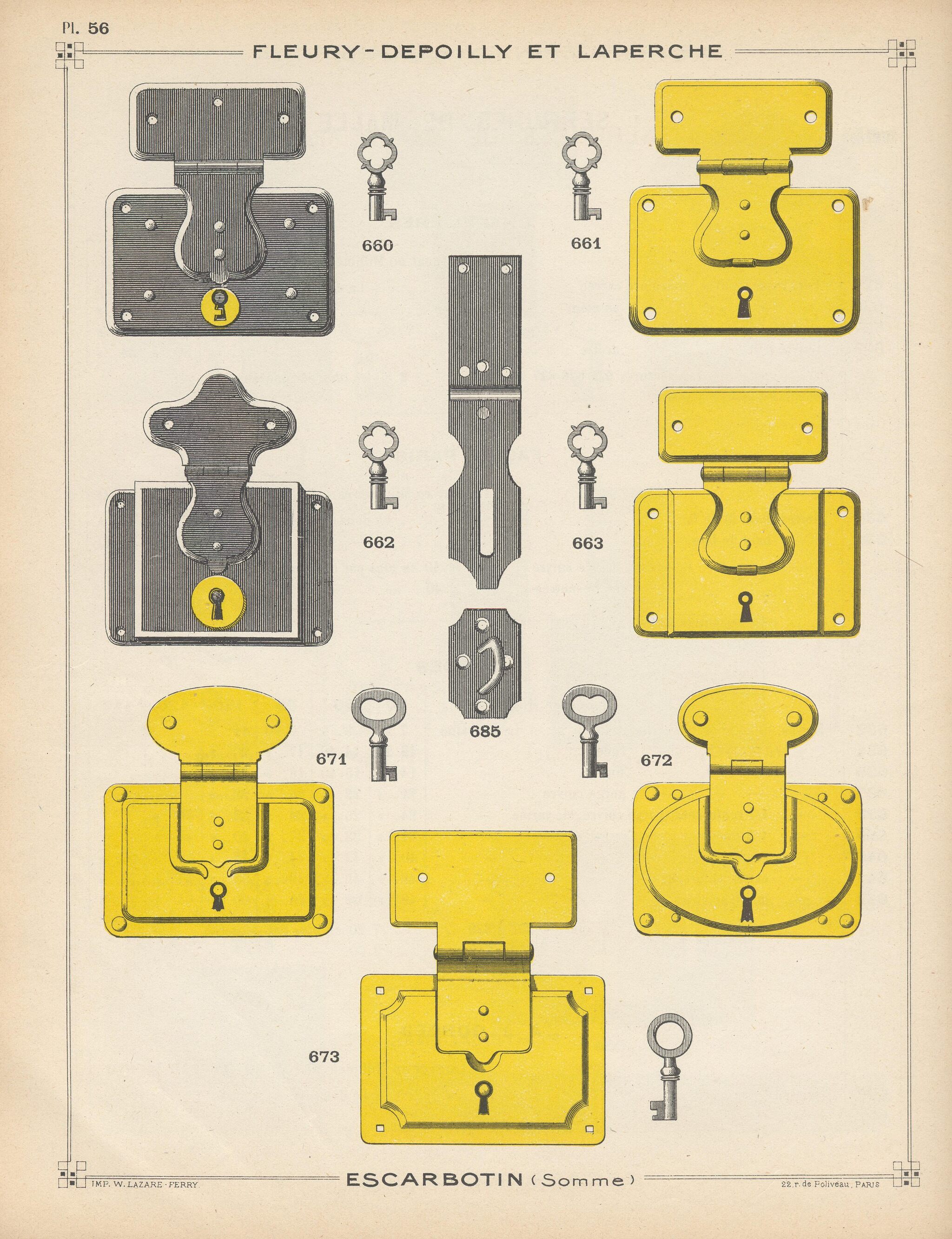 Catalog of locks, keys and other accessories, Early 20th century - Images, Books, Old photo, Design, Locks, Keys, Catalog, Price-list, Longpost