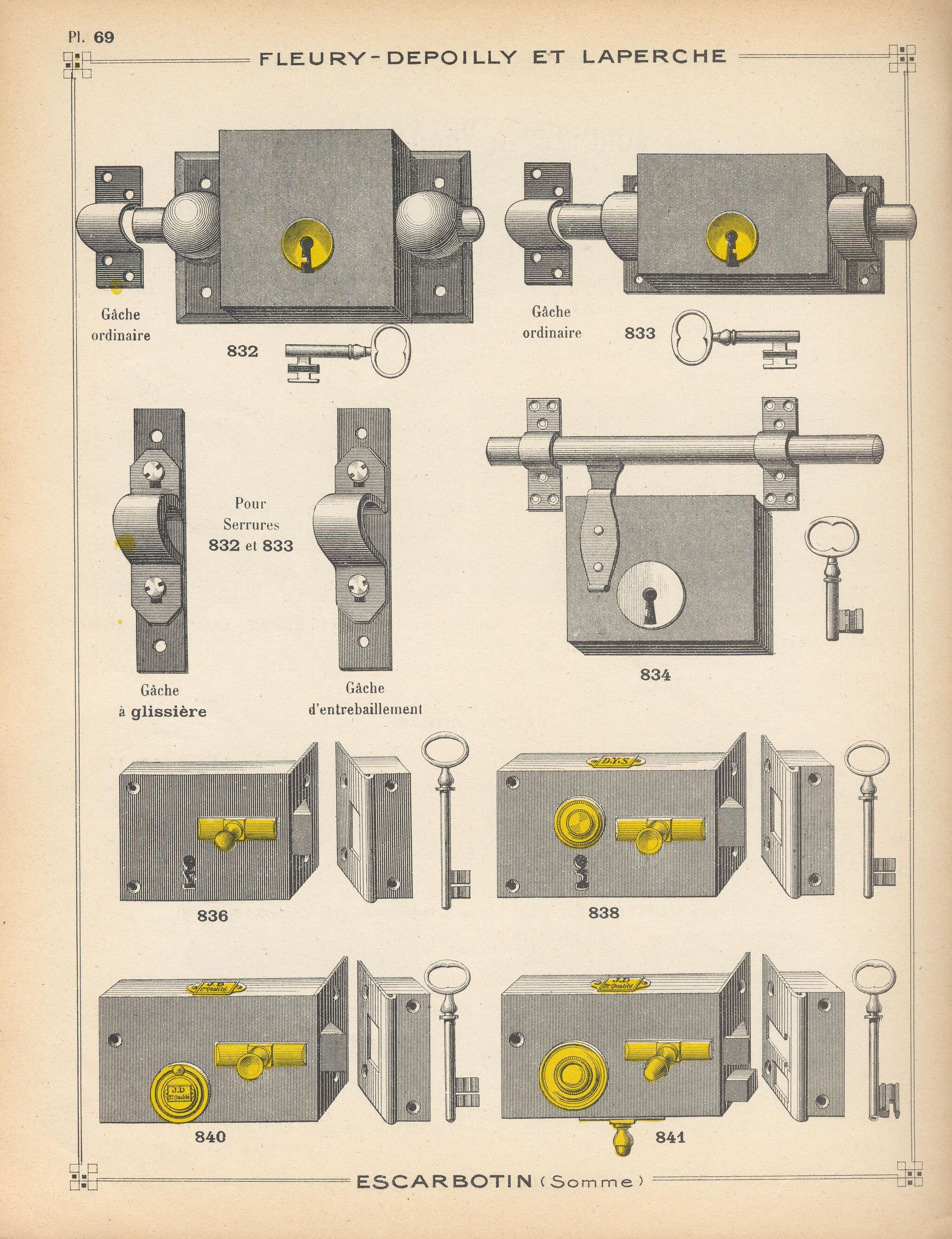 Catalog of locks, keys and other accessories, Early 20th century - Images, Books, Old photo, Design, Locks, Keys, Catalog, Price-list, Longpost