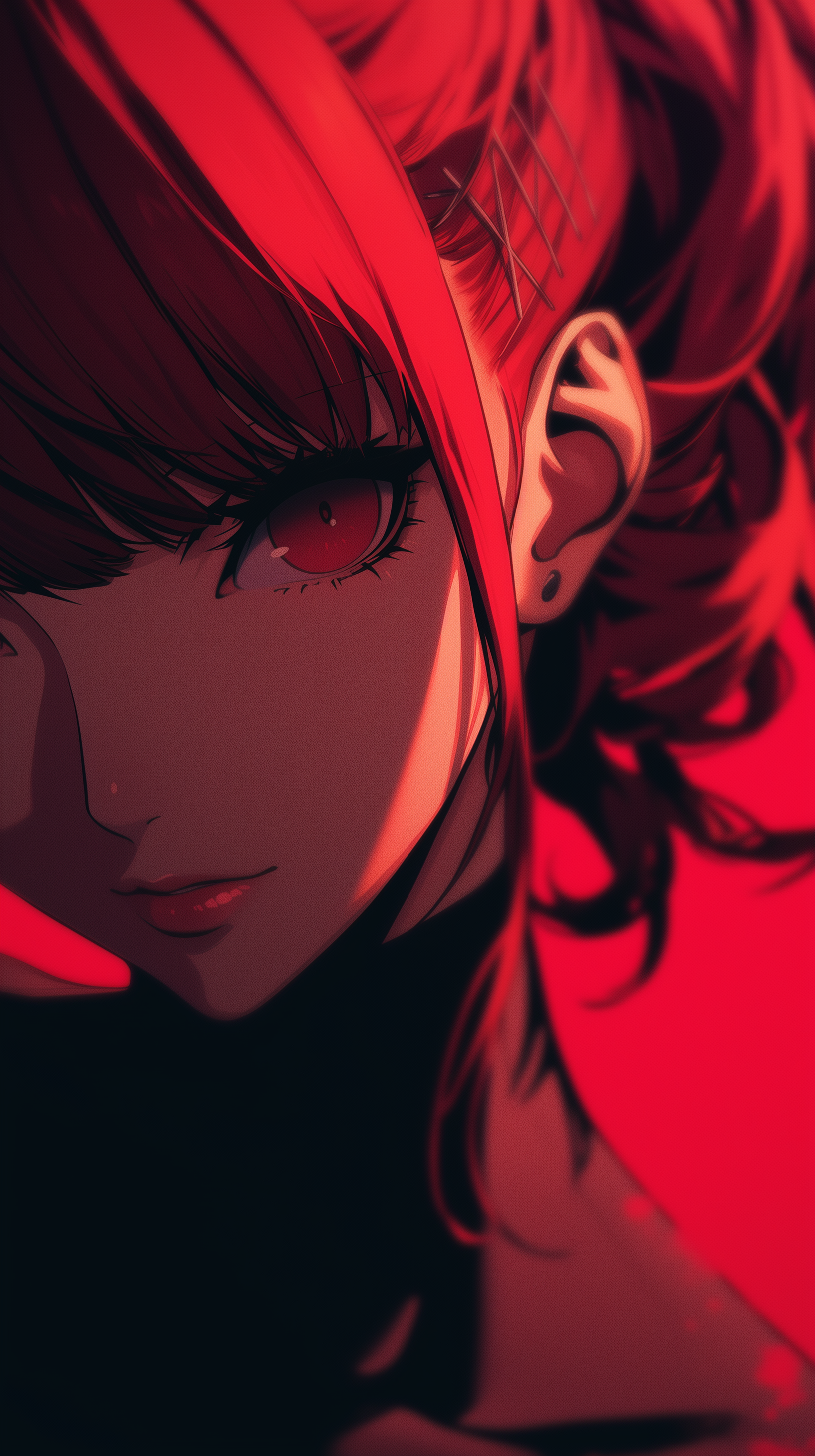 Касуми - Арт, Аниме, Anime Art, Persona, Persona 5, Игры, Game Art, Арты нейросетей, Kasumi Yoshizawa, Длиннопост