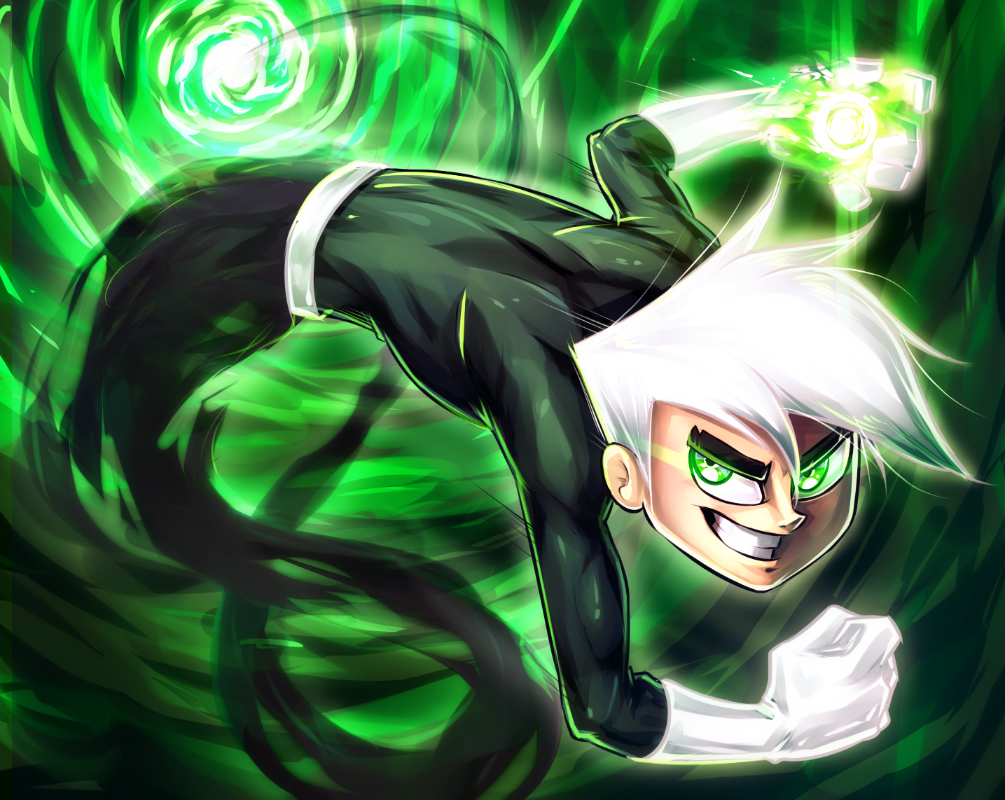 Дэнни - Призрак - Danny Phantom, Арт, Nickelodeon