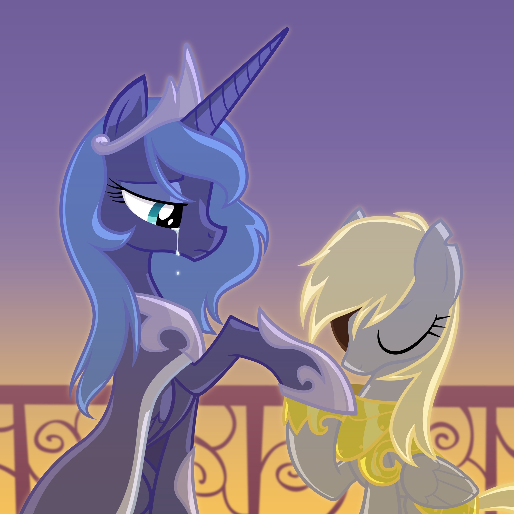 Перемены - My Little Pony, Princess Luna, Derpy Hooves, Batpony, Феникс, Длиннопост