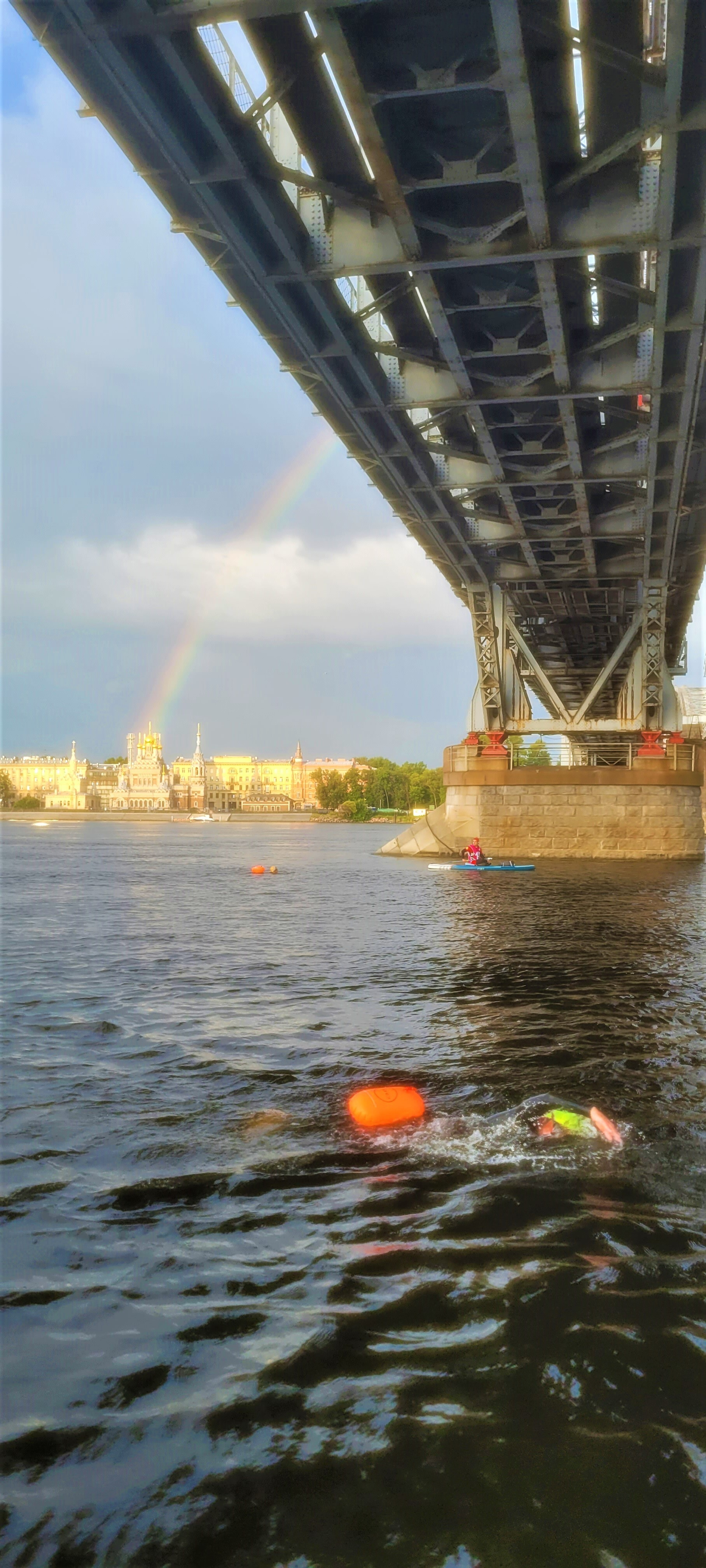 Тринадцать мостов Питера, окончание - Моё, Спорт, Санкт-Петербург, Плавание, Река, Женщины, Длиннопост