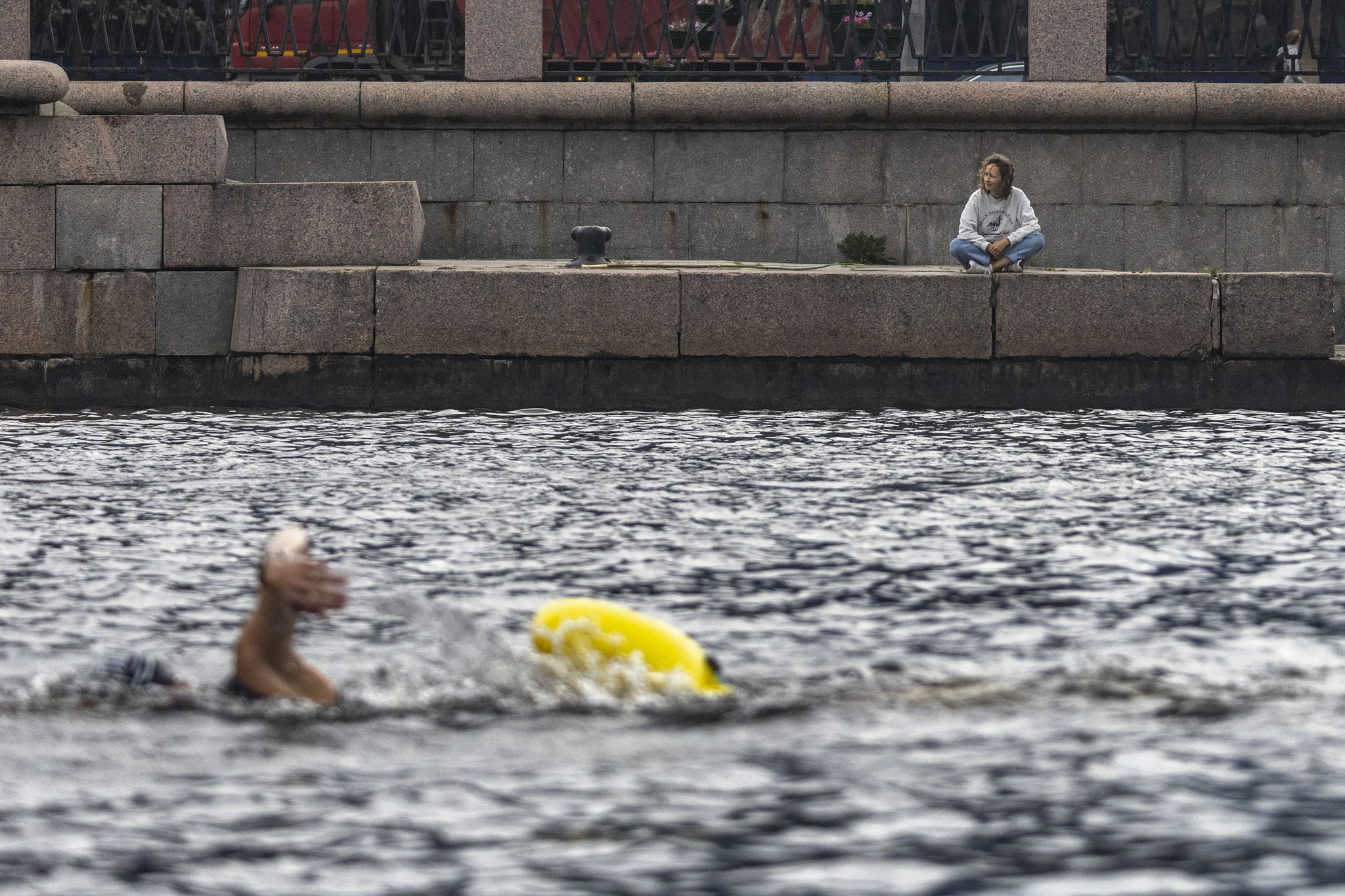 Тринадцать мостов Питера, окончание - Моё, Спорт, Санкт-Петербург, Плавание, Река, Женщины, Длиннопост