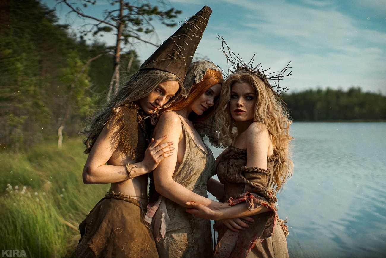 The Witcher 3: Wild Hunt | Whispess & Brewess & Weavess - Cosplay, The Witcher 3: Wild Hunt, CD Projekt, Computer games, The photo, VKontakte (link), Longpost