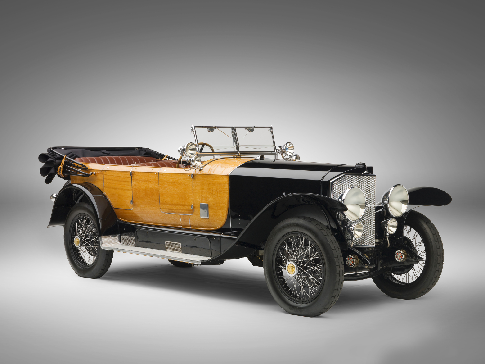 Mercedes 28-95 Sport Phaeton - Ретроавтомобиль, История автомобилей, Мерседес, 1924, Длиннопост