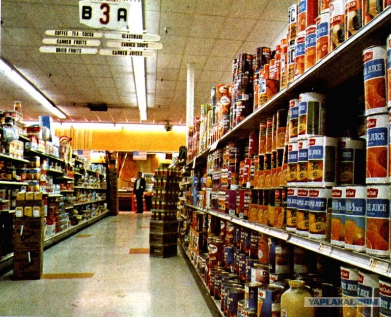 US stores in the 1950s-1980s - USA, Supermarket, Retro, 70th, 20th century, Longpost