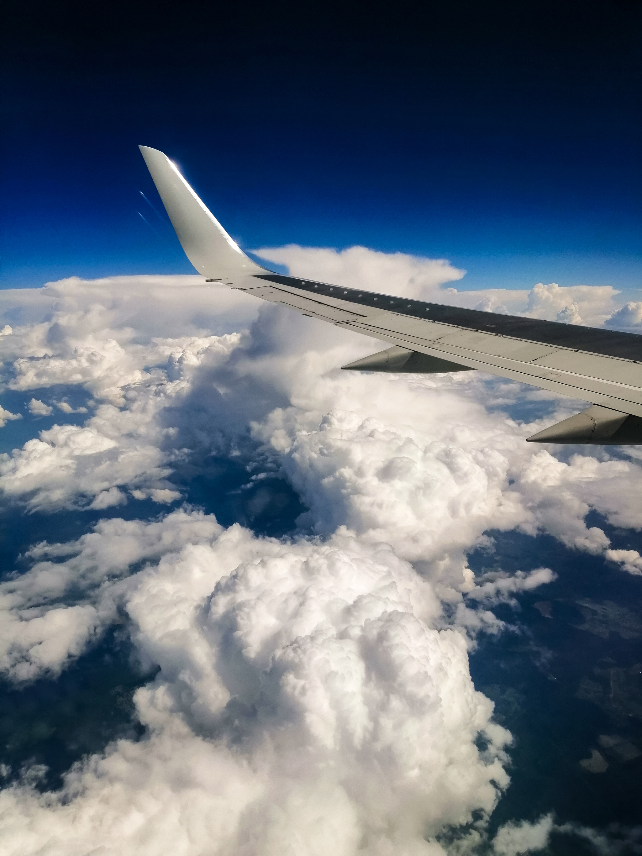 June. Photo of one day at the beginning of the vacation - My, The photo, Russia, Naryan-Mar, Moscow, Alushta, Airplane, Wings, Sky, Clouds, Longpost