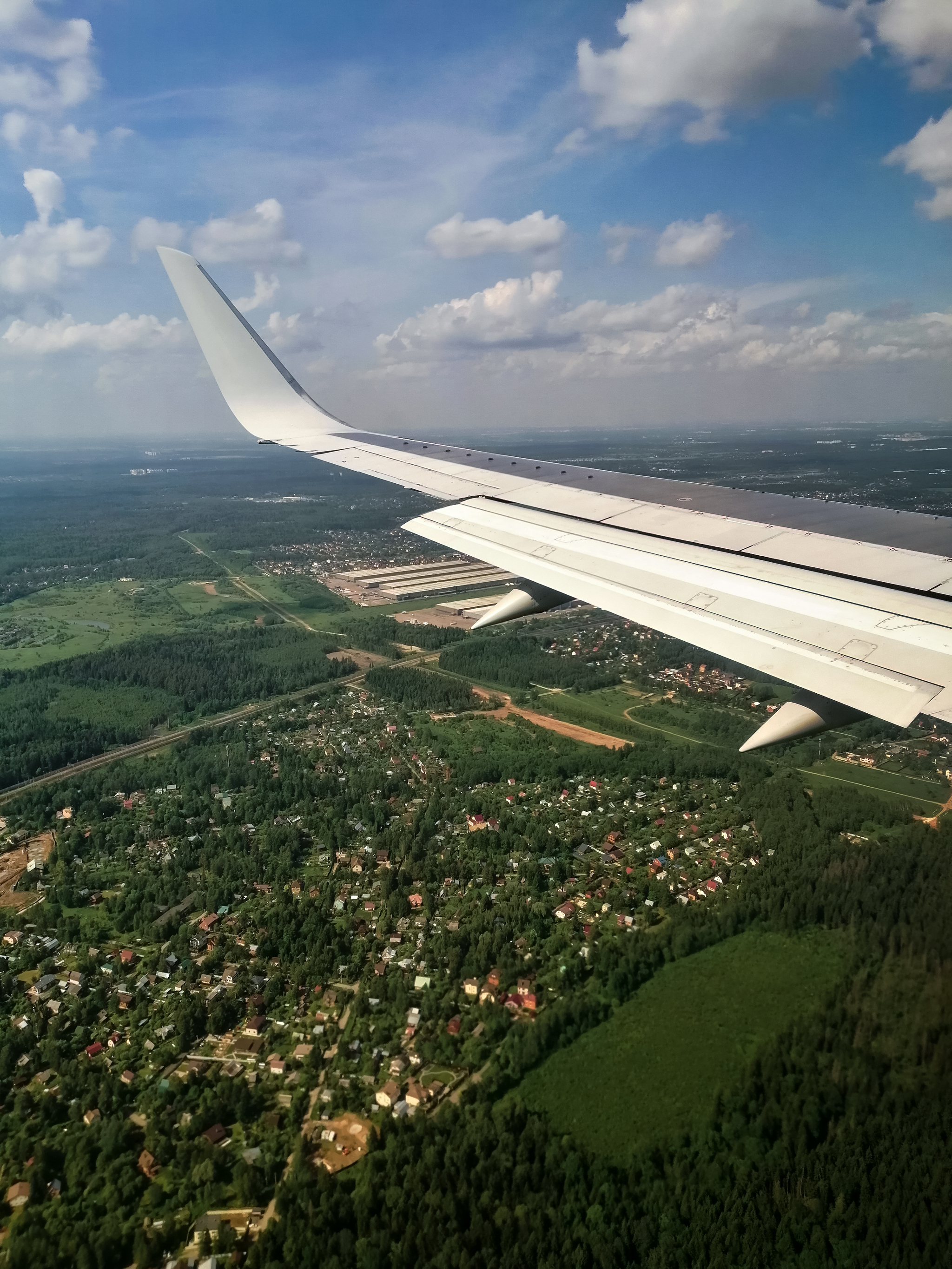 June. Photo of one day at the beginning of the vacation - My, The photo, Russia, Naryan-Mar, Moscow, Alushta, Airplane, Wings, Sky, Clouds, Longpost