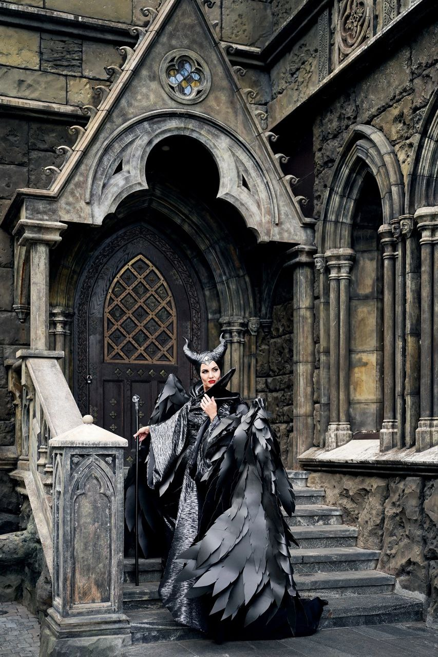 Cosplay Maleficent - beauty, Vertical video, Girls, Cosplay, The photo, Cosplayers, Walt disney company, Costume, Lock, PHOTOSESSION, Fashion model, Longpost