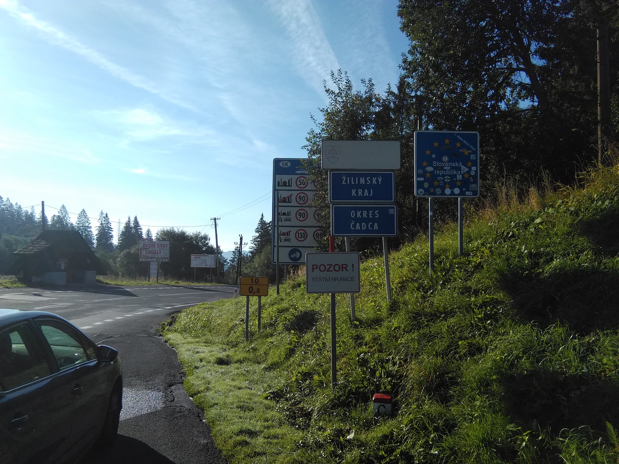 Border of the Czech Republic and Slovakia - My, Travels, The photo, Nature, Czech, Beautiful view