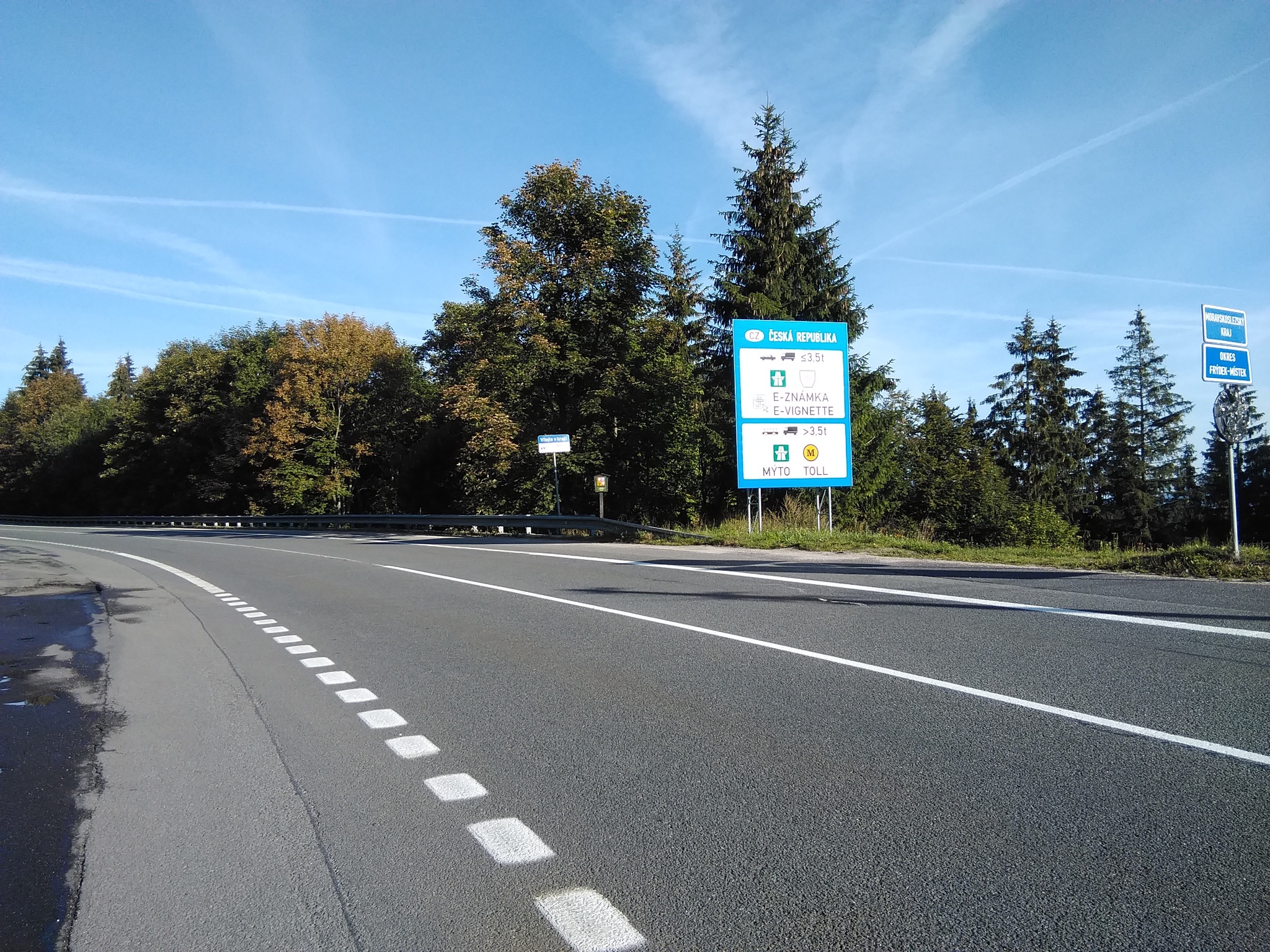 Border of the Czech Republic and Slovakia - My, Travels, The photo, Nature, Czech, Beautiful view