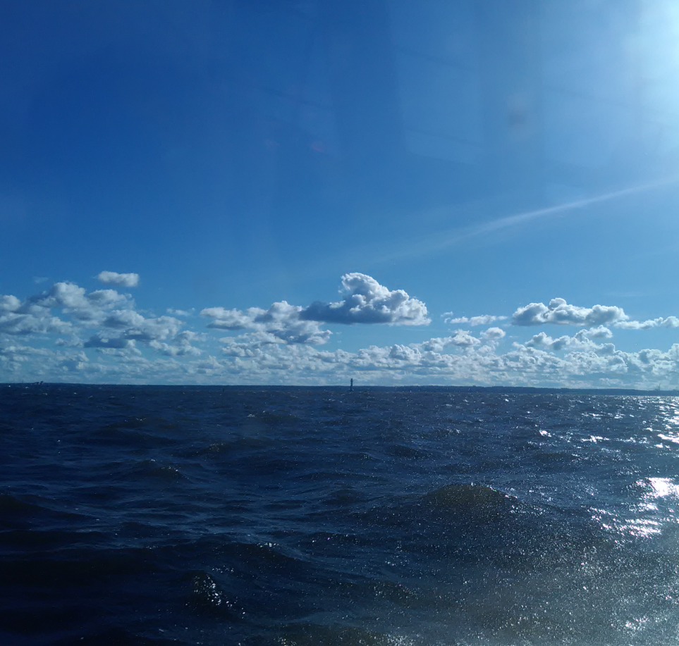 Just a photo - My, The photo, Saint Petersburg, Sea, Clouds, Landscape