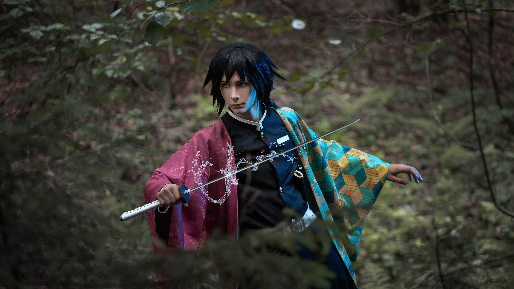 My Tomioka cosplay - My, Cosplay, Tomioka Giyuu, Kimetsu no yaiba, Cosplayers, Anime, The photo