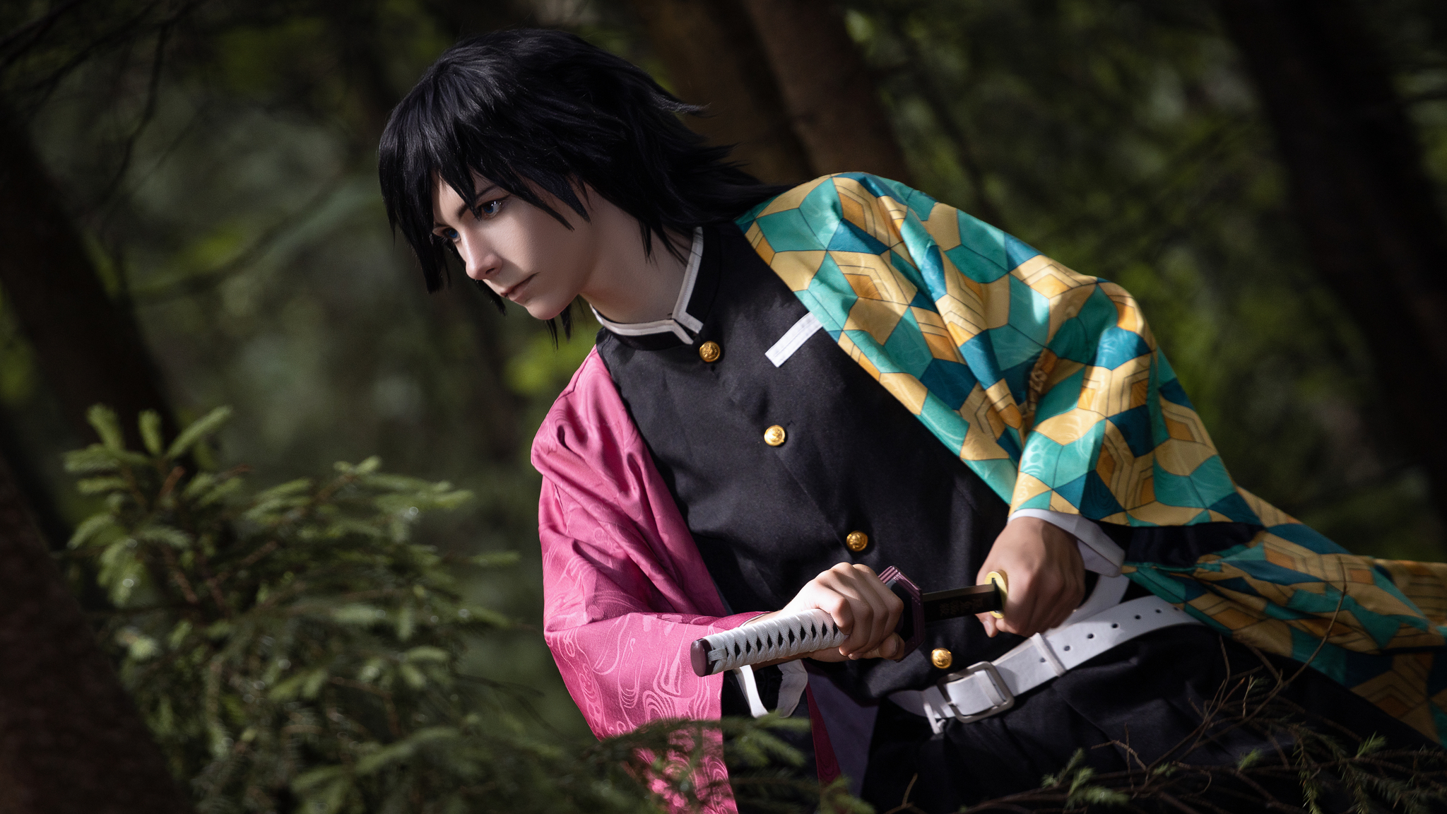 My Tomioka cosplay - My, Cosplay, Tomioka Giyuu, Kimetsu no yaiba, Cosplayers, Anime, The photo