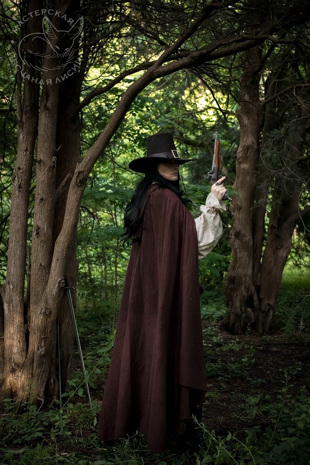 Solomon Kane - image created around the headdress - My, Hat, Headdress, Solomon Kane, Witch Hunter, With your own hands, Order, Handmade, Needlework without process, Longpost, The photo