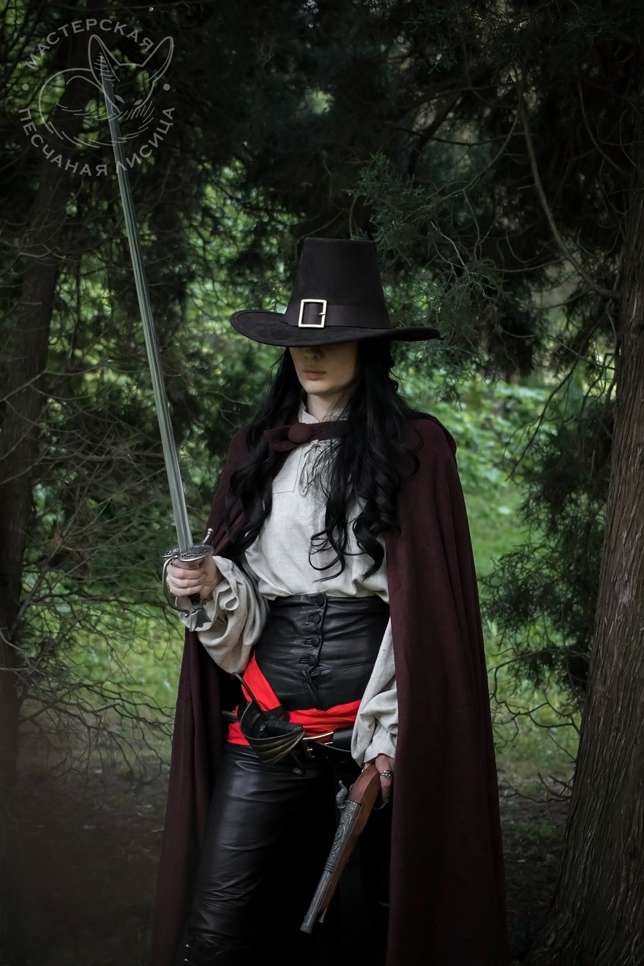 Solomon Kane - image created around the headdress - My, Hat, Headdress, Solomon Kane, Witch Hunter, With your own hands, Order, Handmade, Needlework without process, Longpost, The photo