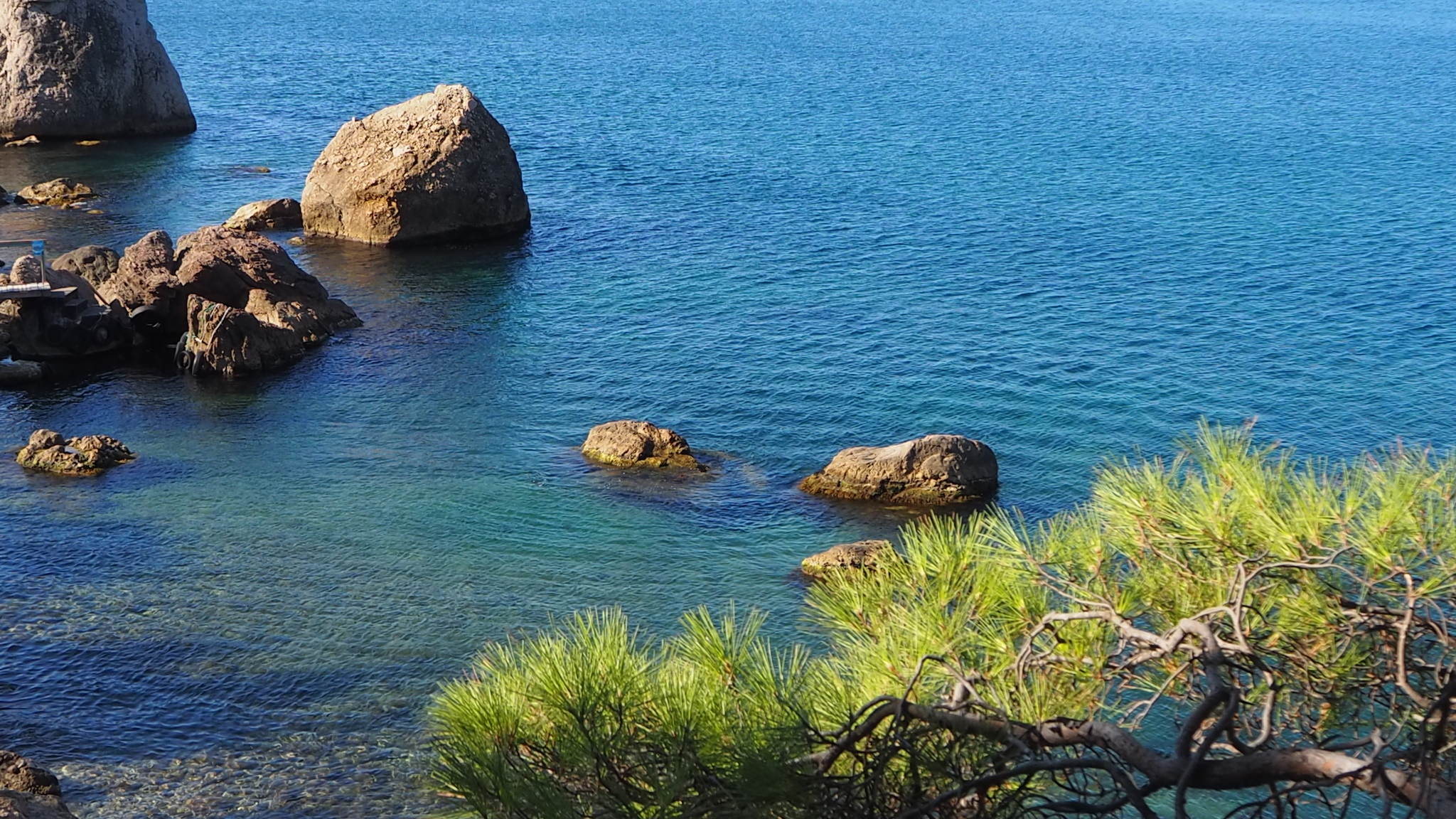 Крым, урочище Аязьма - Крым, Черное море, Море, Пляж, Отдых на природе, Лето, Балаклава, Длиннопост