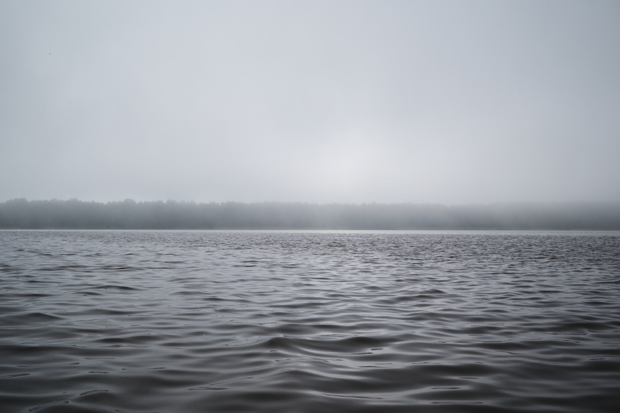 Fog on the spill - My, The photo, Nature, Saint Petersburg, Sestroretsky spill, Fog