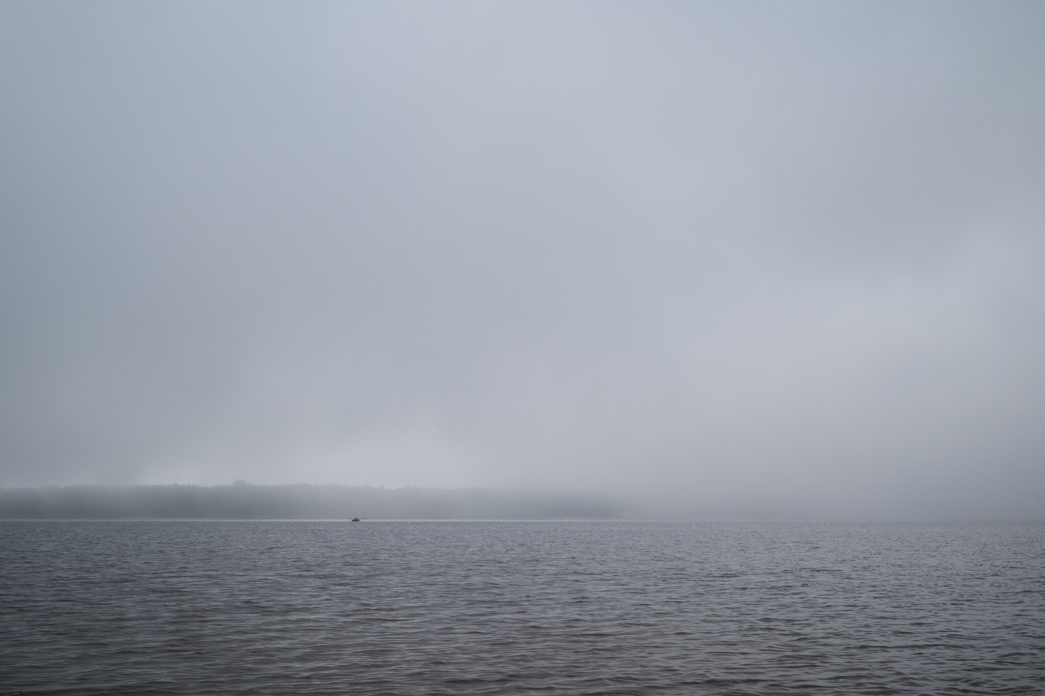 Fog on the spill - My, The photo, Nature, Saint Petersburg, Sestroretsky spill, Fog