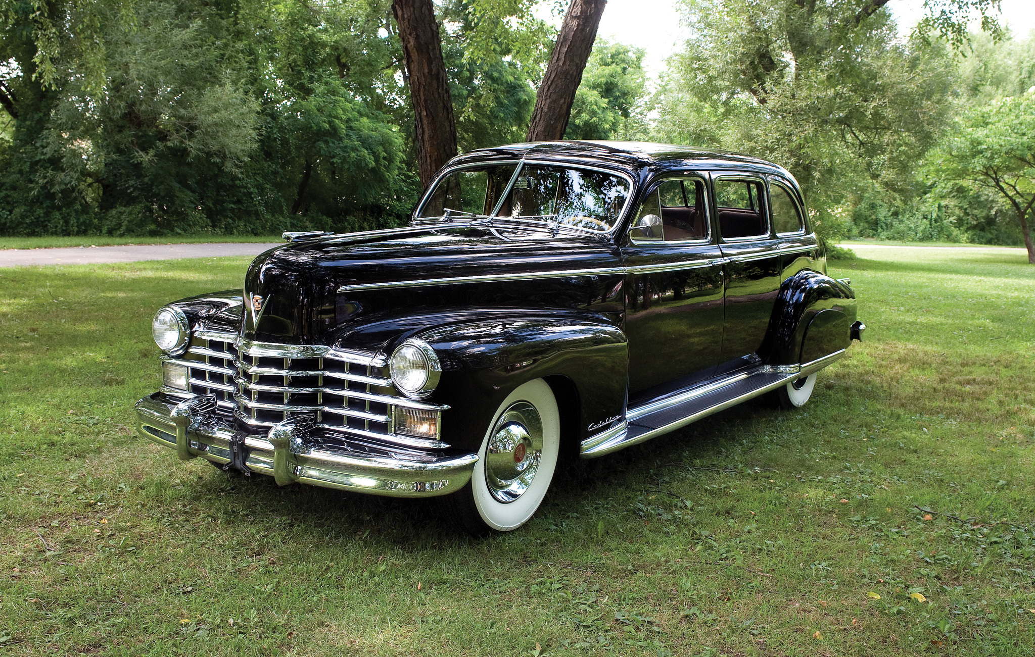 Cadillac 75 Fleetwood 7 - Passenger Limousine - Ретроавтомобиль, История автомобилей, 1948, Cadillac