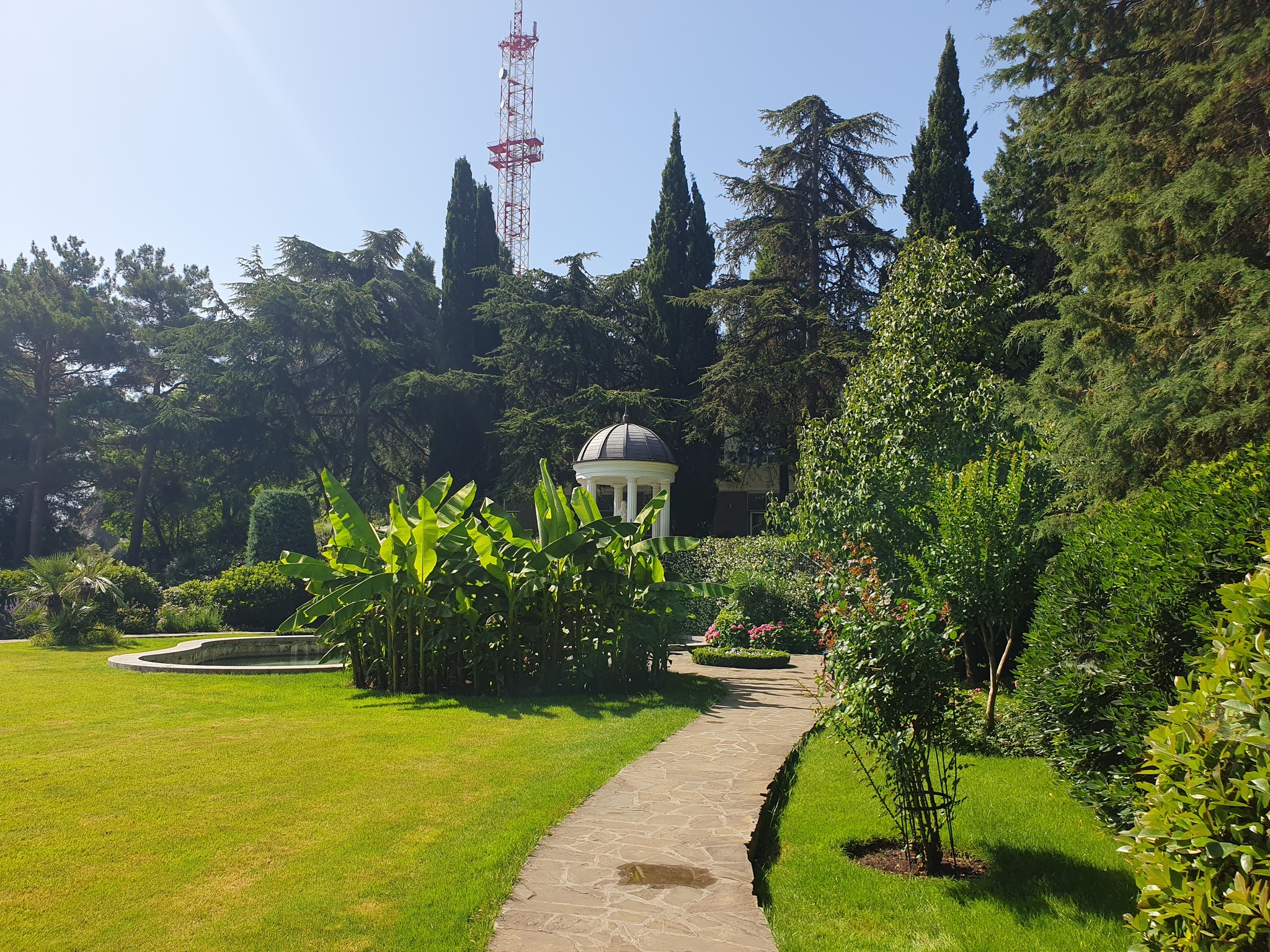 Aivazovskoe Park - My, Alushta, Beautiful view, Travels, Travel across Russia, Crimea, The park, Parthenite, Longpost