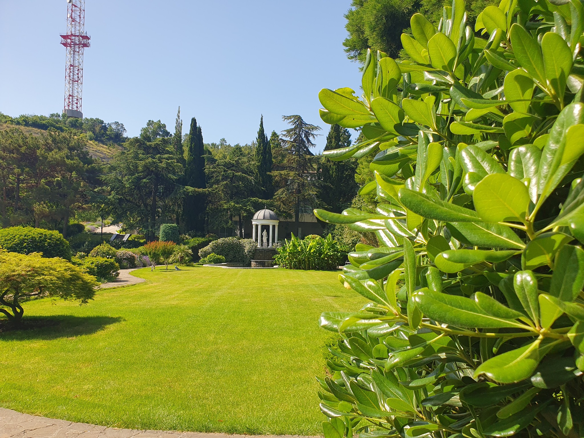 Aivazovskoe Park - My, Alushta, Beautiful view, Travels, Travel across Russia, Crimea, The park, Parthenite, Longpost