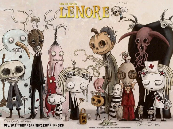 “Lenore - the little dead girl” or how the romantic and tragic image of Edgar Allan Poe was turned into a sadistic demon - Screen adaptation, Film and TV series news, Animated series, Lenore, Edgar Allan Poe, Gothic, Horror, Longpost