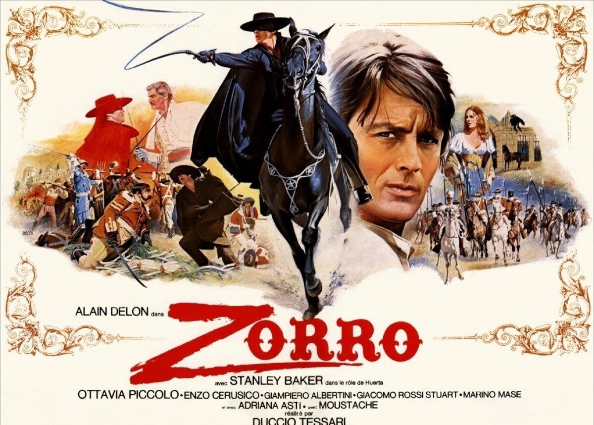 Zorro and Aladdin - My, Soviet cinema, the USSR, Story, Longpost, Alain Delon