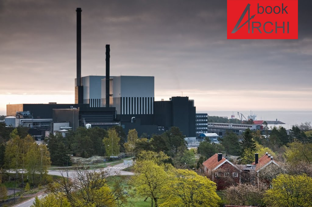 Appearance of foreign nuclear power plants (Oskarshamn NPP) - My, nuclear power station, Appearance, Architecture, Design, Longpost