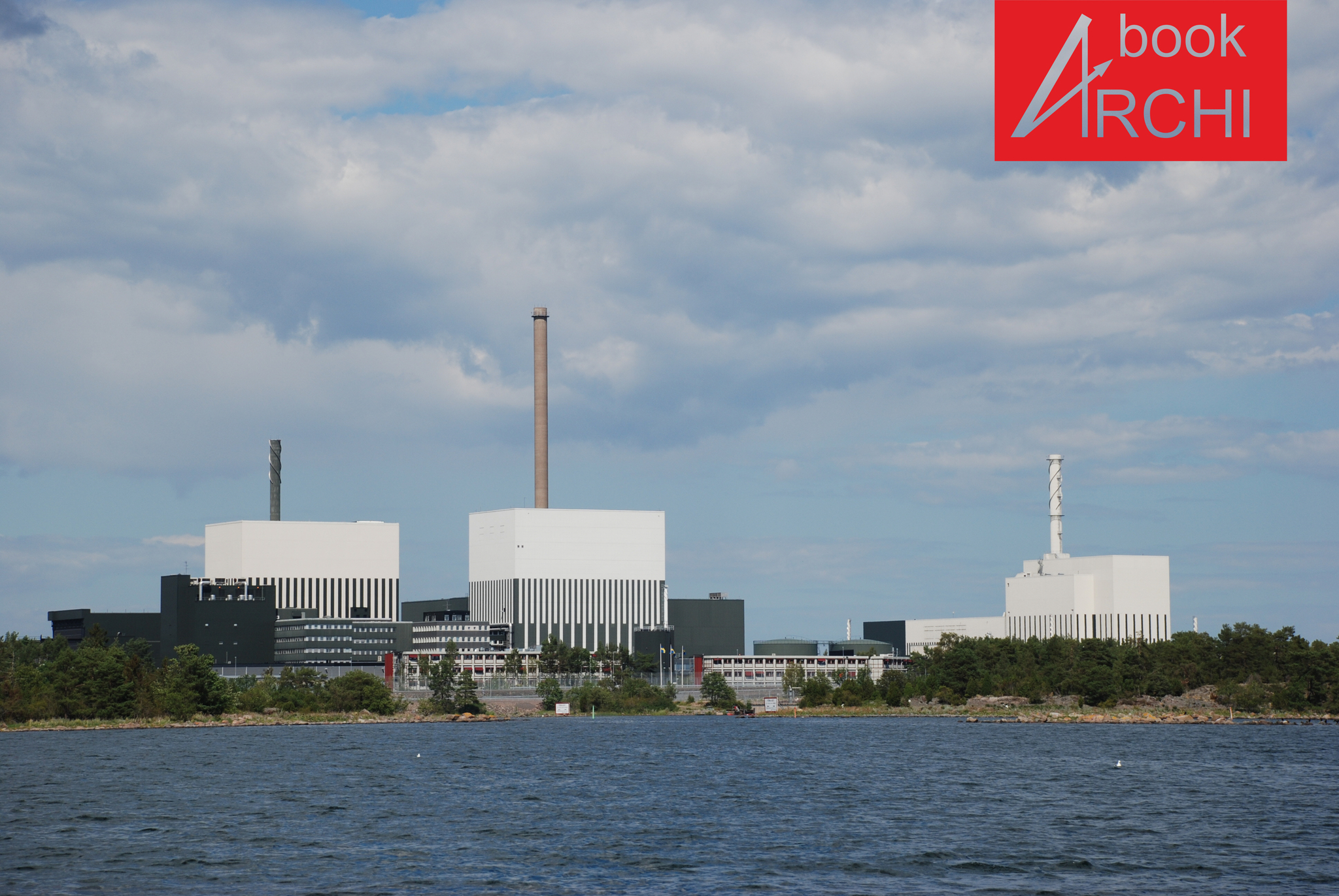 Appearance of foreign nuclear power plants (Oskarshamn NPP) - My, nuclear power station, Appearance, Architecture, Design, Longpost