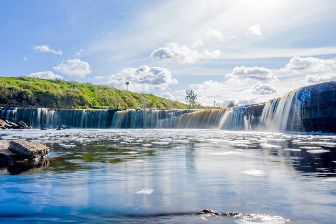 Tosnensky waterfall - Saint Petersburg, Leningrad region, Nature, Waterfall