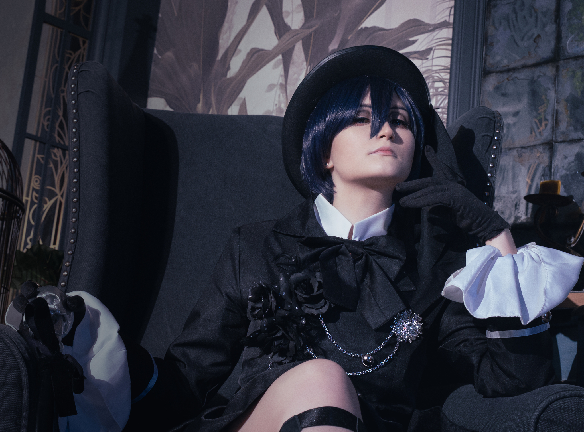 Ciel Phantomhive, Black Butler - My, Cosplay, Ciel Phantomhive, Kuroshitsuji, Anime, PHOTOSESSION, The photo, Longpost