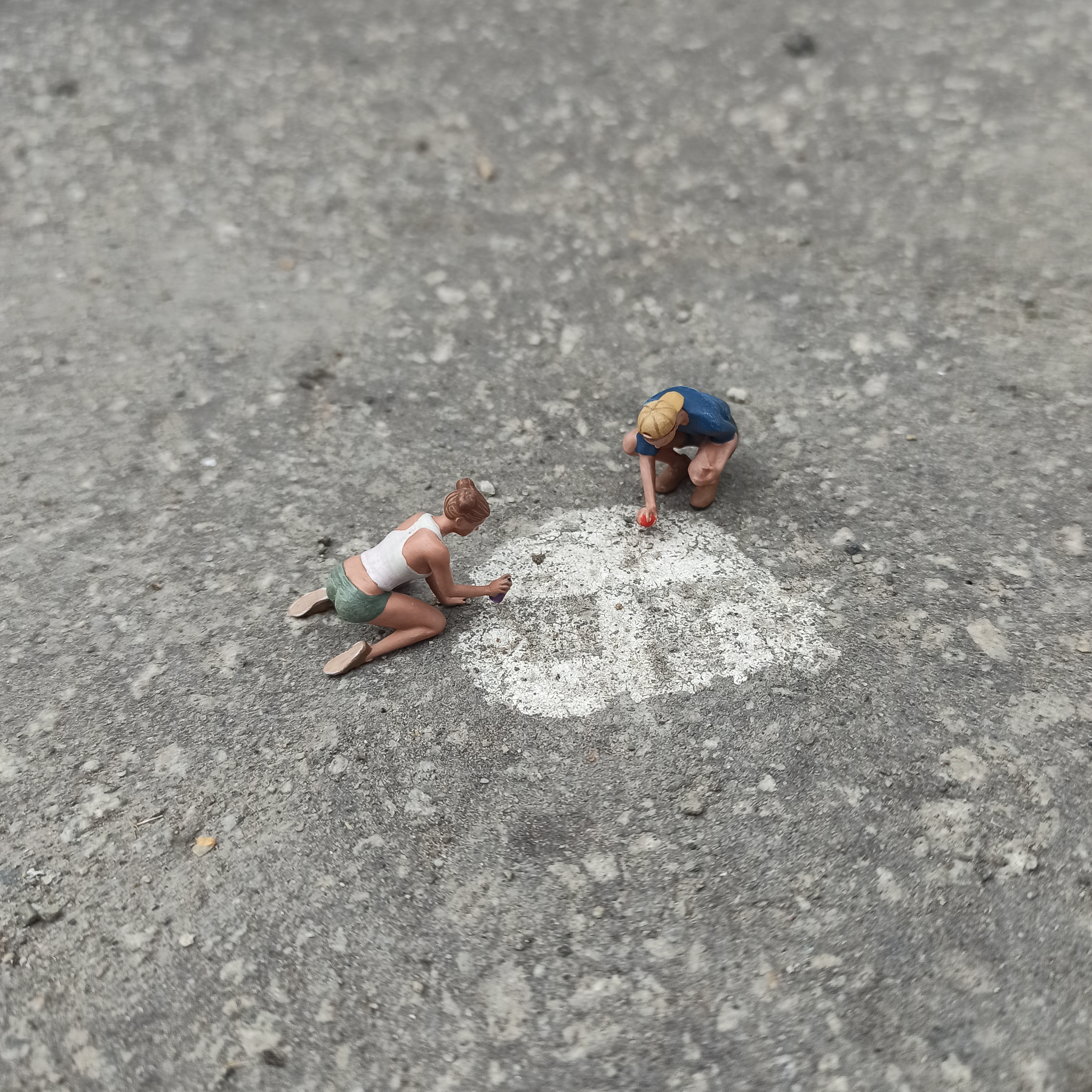 Graffiti - My, 3D печать, Miniature, Scale model, Figurines, Modeling, Stand modeling, Painting miniatures, Painting, 3D modeling, Collecting, Painting, 3D, Collection, Graffiti, Girls, Longpost, Needlework without process