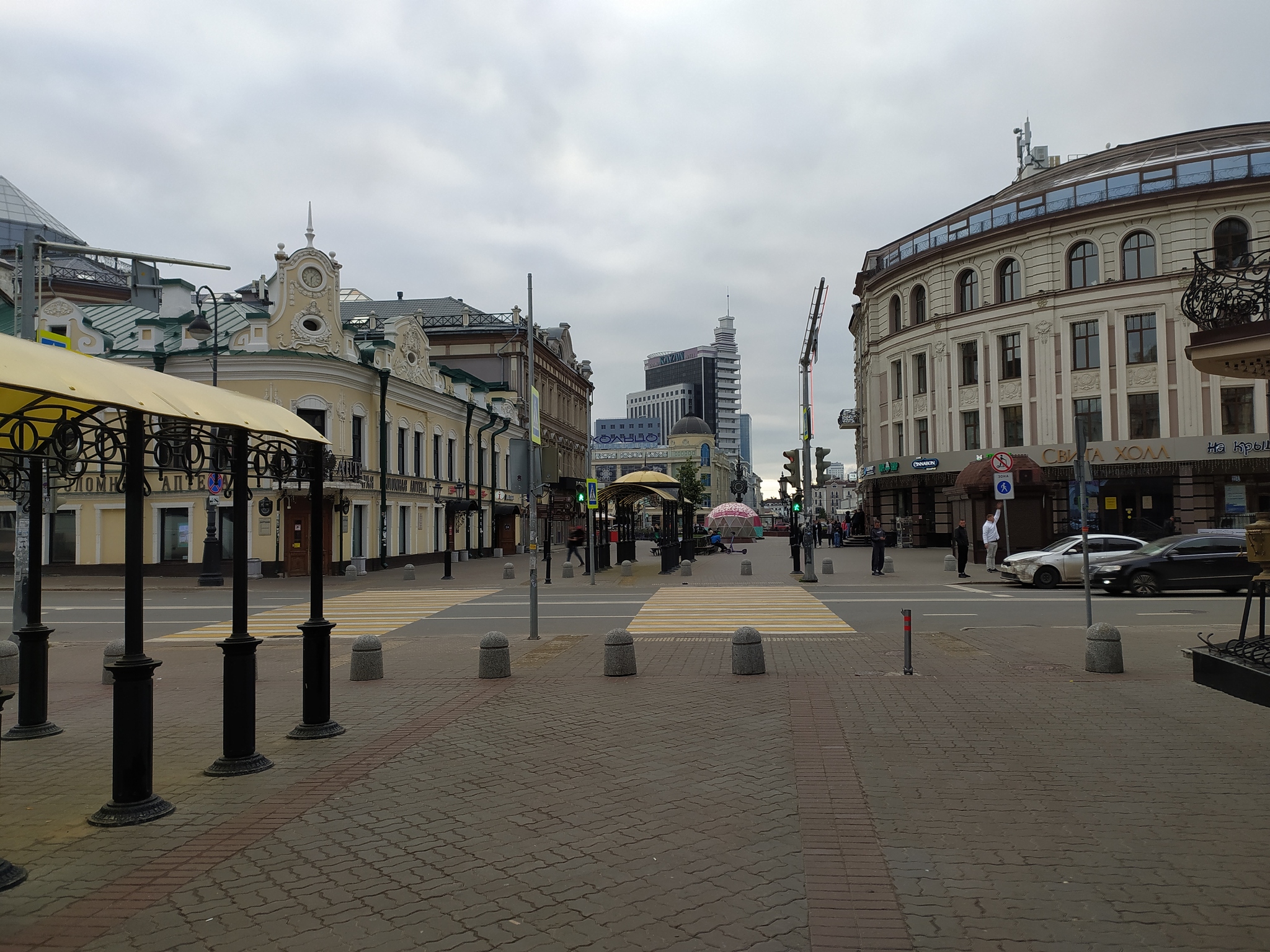 Kazan, Bauman street at 05 o'clock in the morning - My, Kazan, Tatarstan, Bauman Street, Deserted, Longpost, Saturday