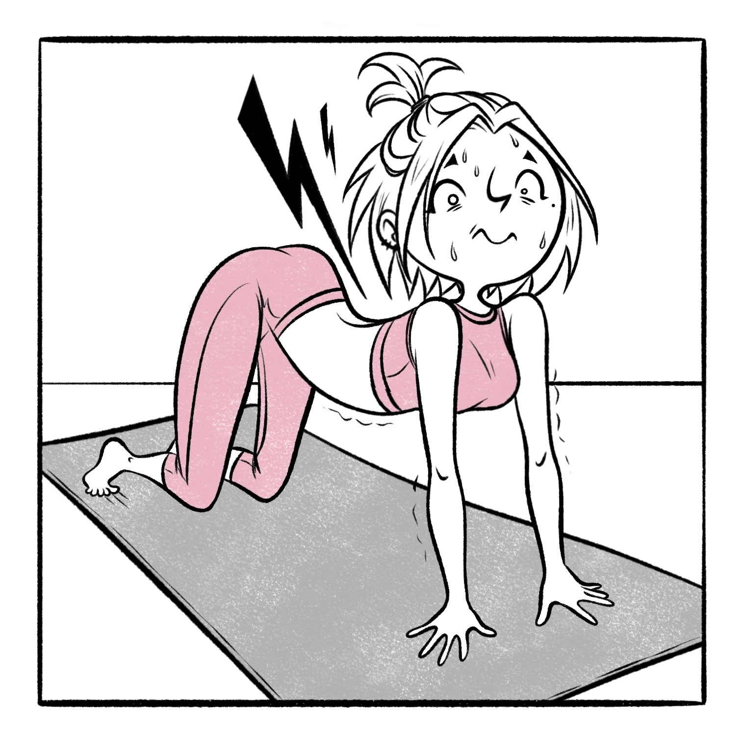 Yoga - My, Author's comic, Comics, Art, Relationship, Slice of life, Yoga, Show, Sight, Men and women, Longpost