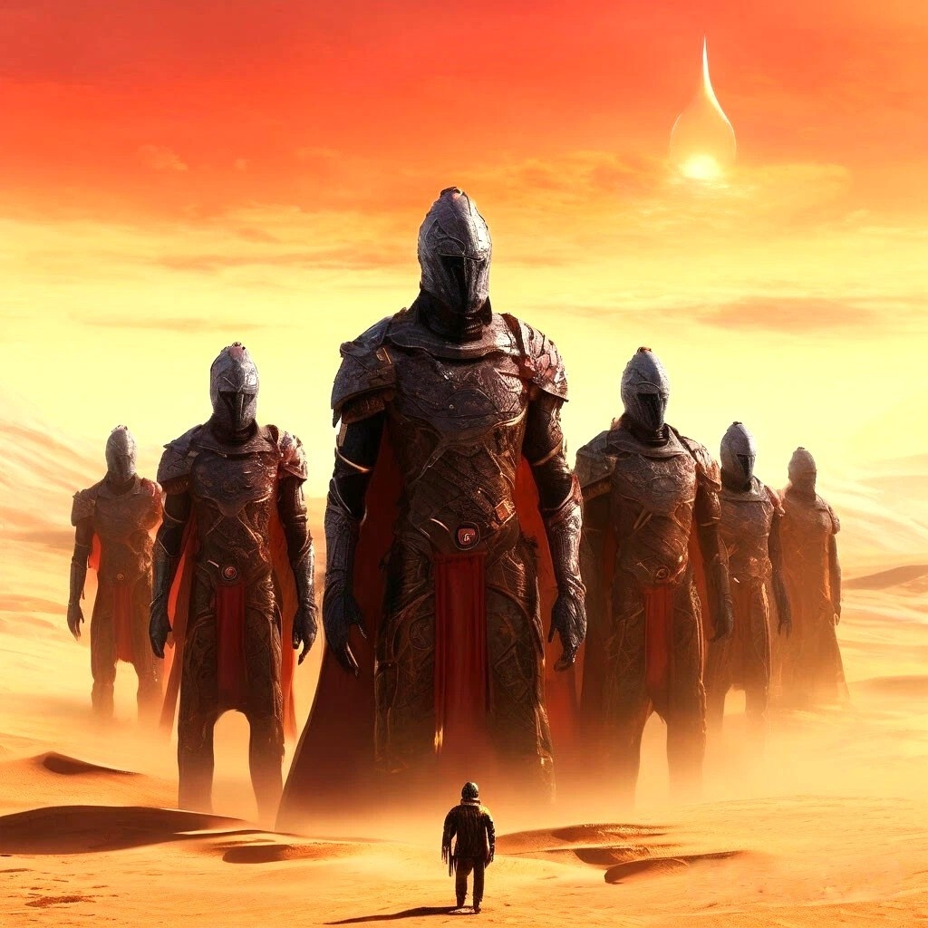 Where in the world of Dune did the Titans go - the legendary gods of humanity in the past? - My, Book Review, Review, Fantasy, Fantasy, Dune, Dune 2021, Science fiction, Space, Space fiction, Future, Overview, Movie review, Screen adaptation, Robot, Cyborgs, Artificial Intelligence, Titanium, Longpost