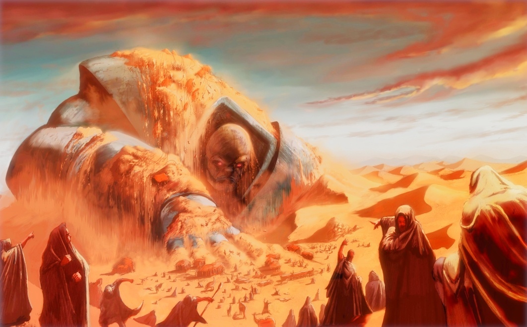 Where in the world of Dune did the Titans go - the legendary gods of humanity in the past? - My, Book Review, Review, Fantasy, Fantasy, Dune, Dune 2021, Science fiction, Space, Space fiction, Future, Overview, Movie review, Screen adaptation, Robot, Cyborgs, Artificial Intelligence, Titanium, Longpost