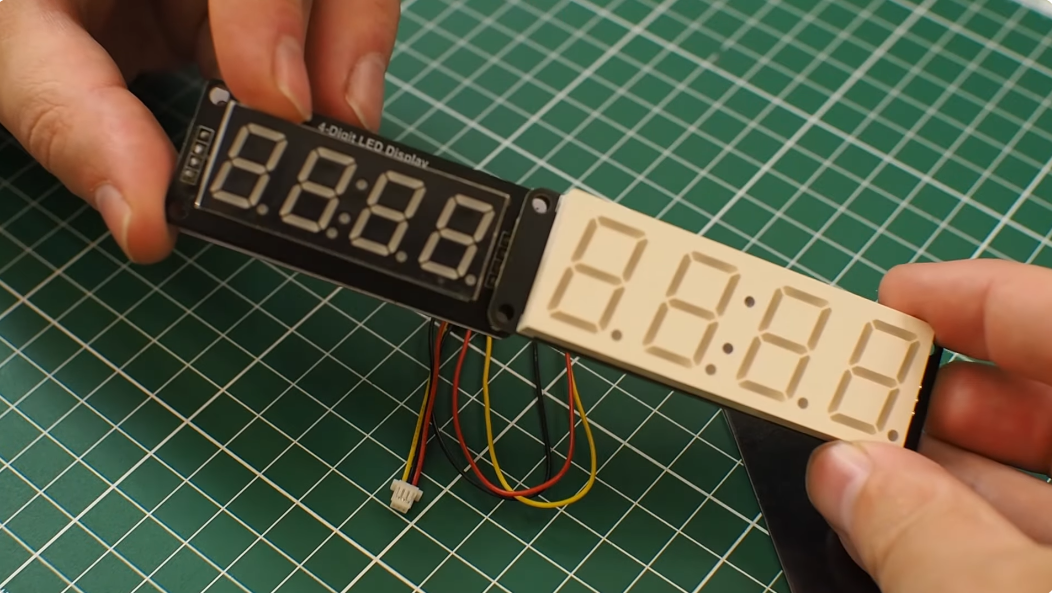 Seven-segment indicator WeAct TM1652 0.8 for watch assembly and more - Electronics, Chinese goods, AliExpress, Arduino, Products, Homemade, With your own hands, Assembly, Workshop, Longpost, YouTube (link)