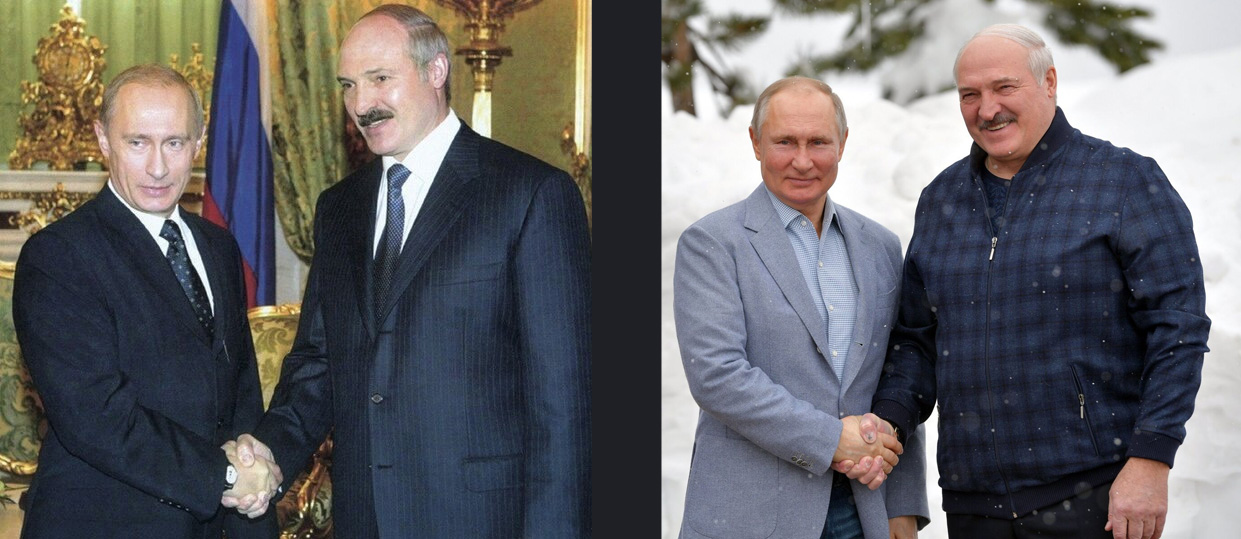 It was and became - It Was-It Was, A wave of posts, The photo, Vladimir Putin, Alexander Lukashenko, Politics