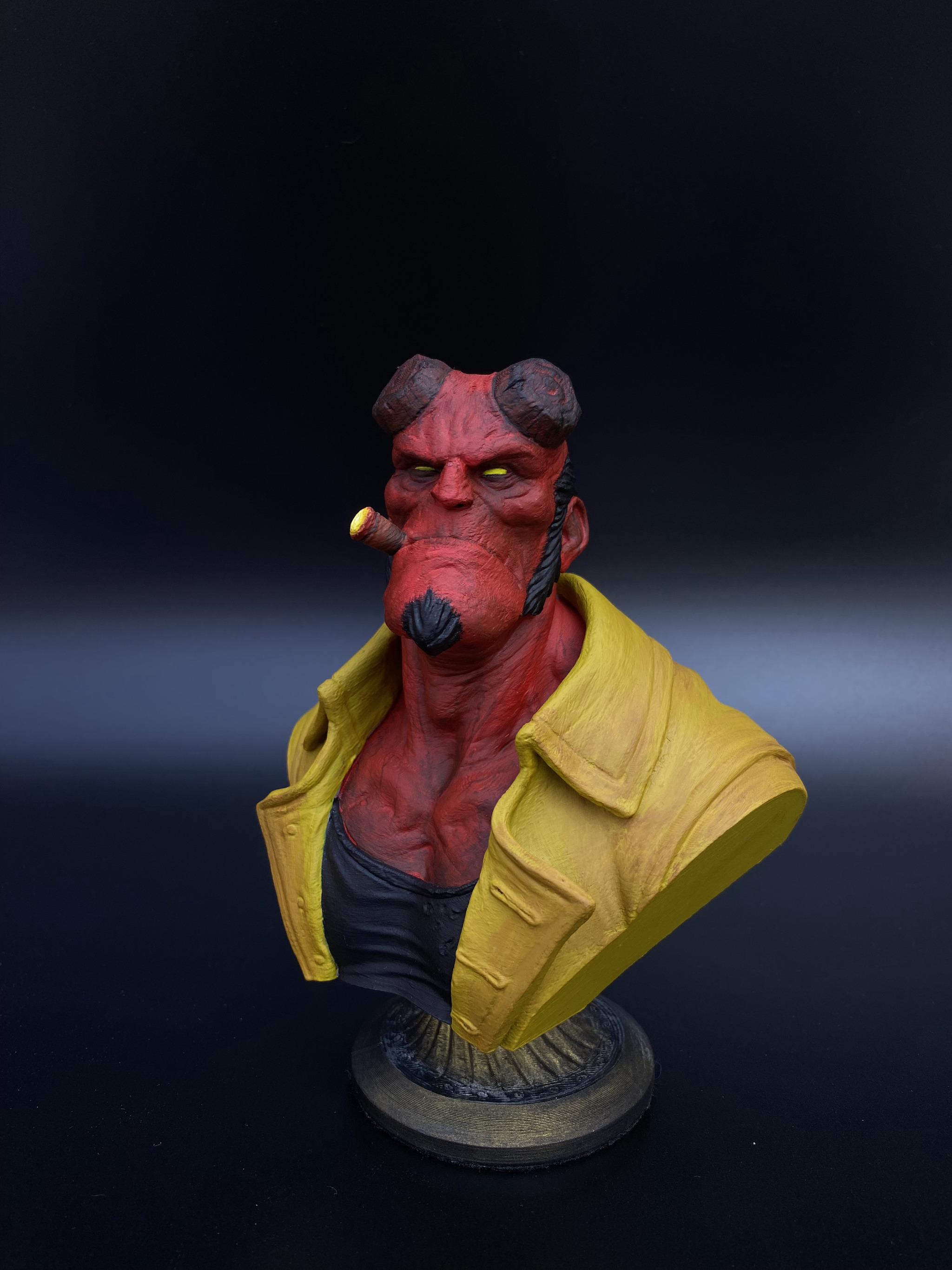 3D print - My, 3D печать, Superheroes, Marvel, Hellboy, Longpost