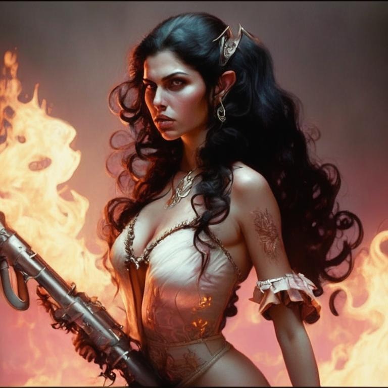 About the flamethrower, Azcatla and the wedding - My, Urban fantasy, Dungeons & dragons, Your DnD stories, Tabletop role-playing games, Longpost