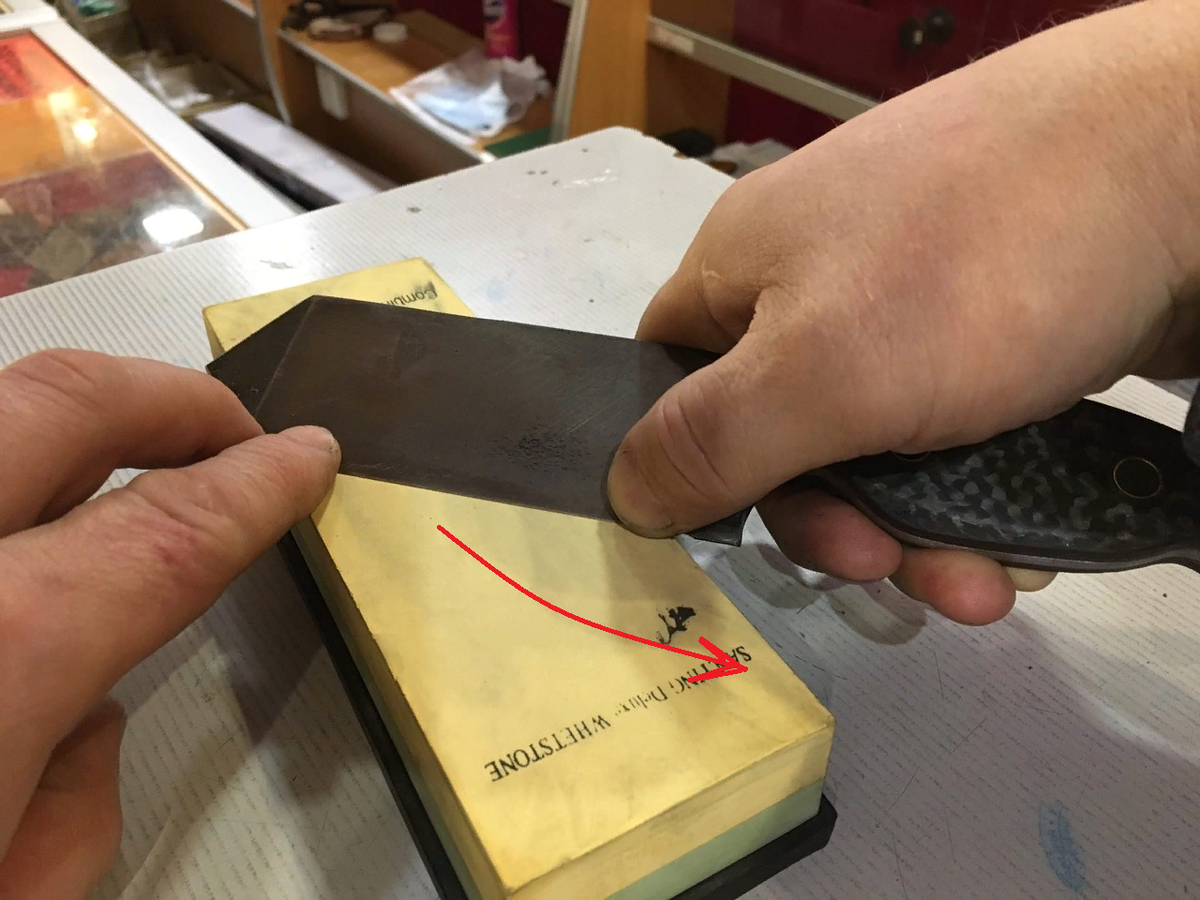 We sharpen a knife without machines, dads, moms and loans - My, Knife, Sharpening, Longpost