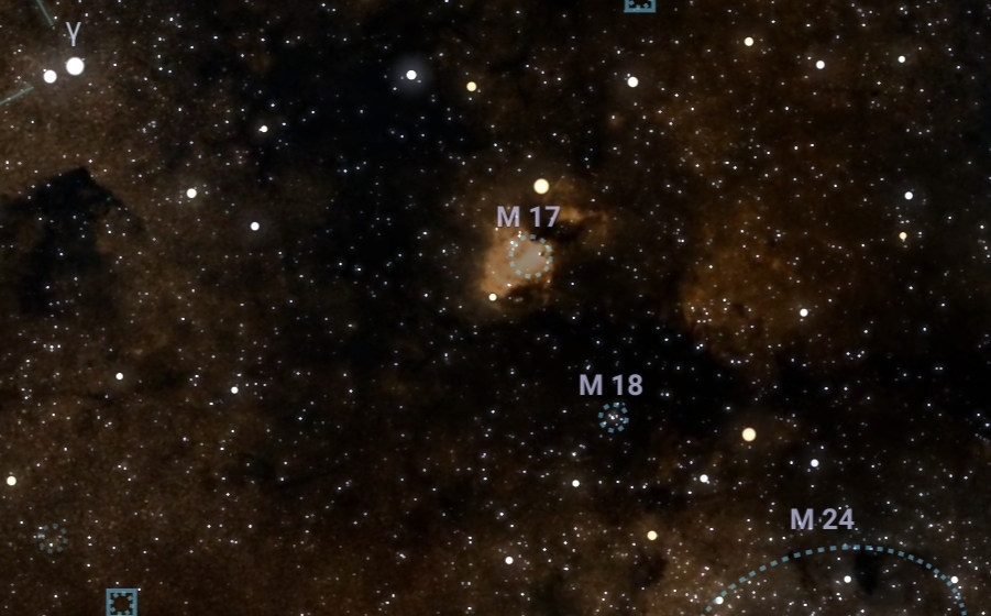 Nebula M17 Omega - My, Astronomy, Astrophoto, Messier Catalogue, Milky Way, Nebula, Star Cluster, Longpost