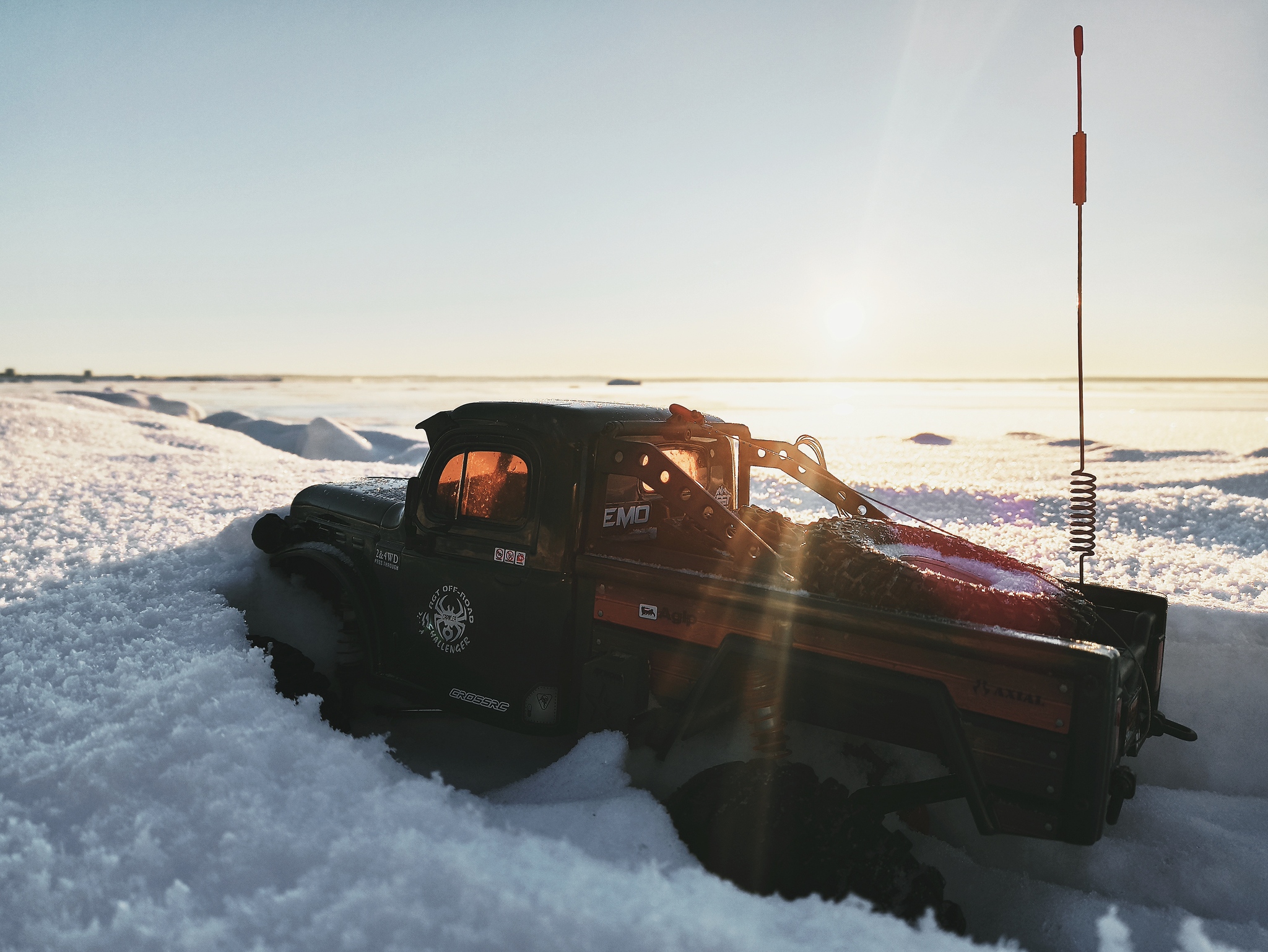 Winter Trucks Time RGT Challenger & Huangbo R1001 Memories - Моё, Хобби, Радиоуправляемые модели, Игрушки, Зима, Фотография, Путешествия, Длиннопост