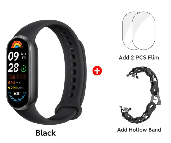 Xiaomi Smart Band 9: Full Review of the New Fitness Bracelet with Larger Screen and Advanced Features - My, Products, AliExpress, Chinese goods, Electronics, Гаджеты, Fitness Bracelet, Purchase, Clock, Assembly, Wrist Watch, Longpost