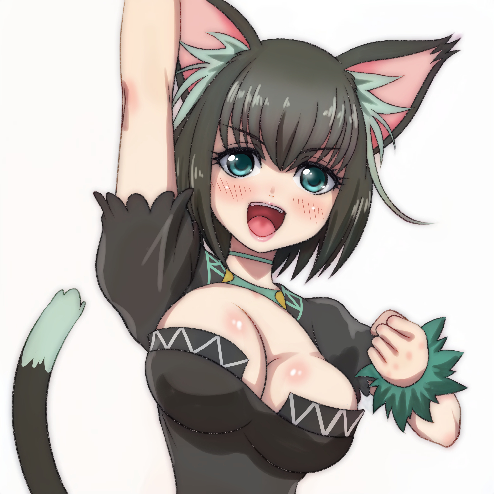 Tail - Anime, Anime art, Animal ears, Tail, Neko, Isekai Shikkaku